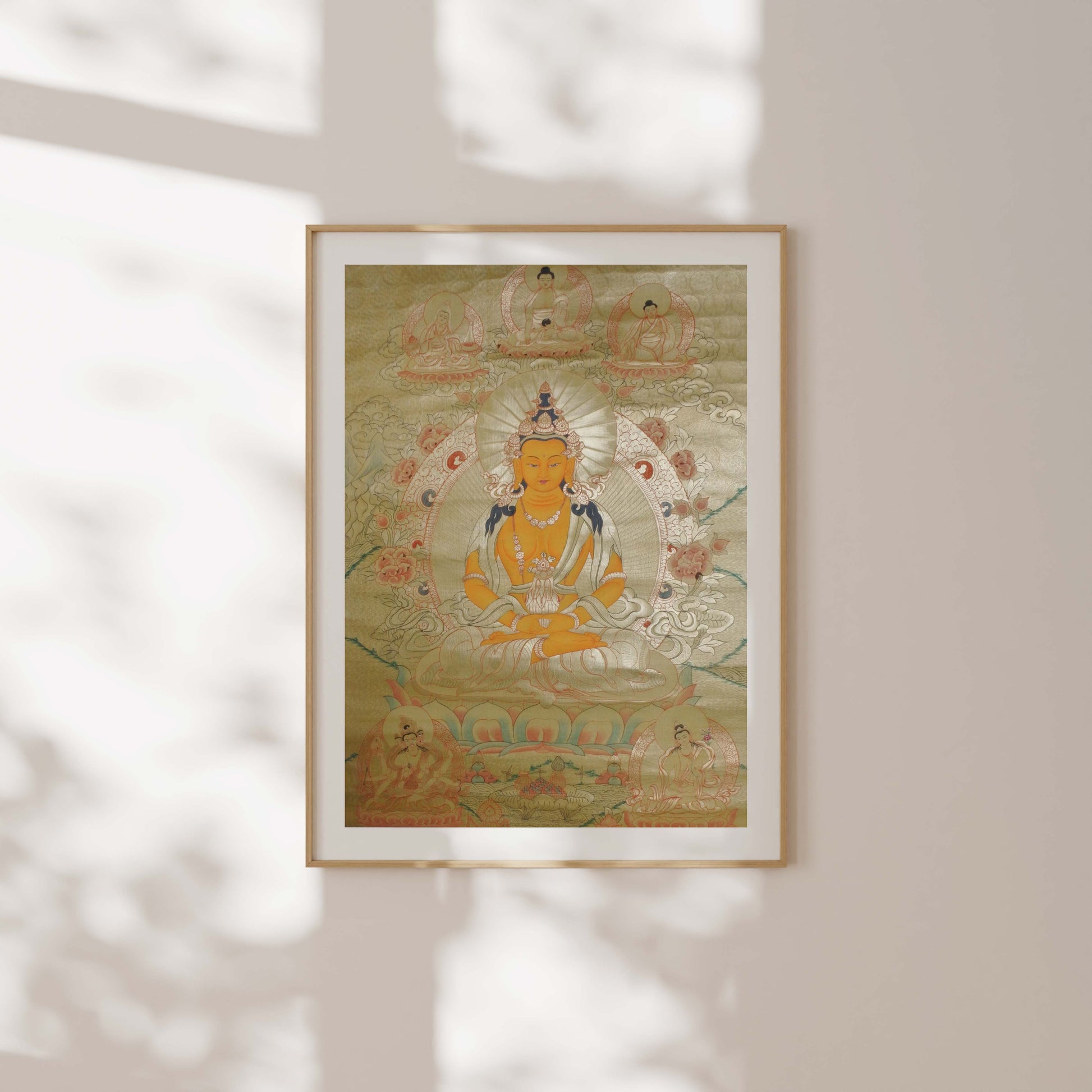 Avalokiteśvara in Gold