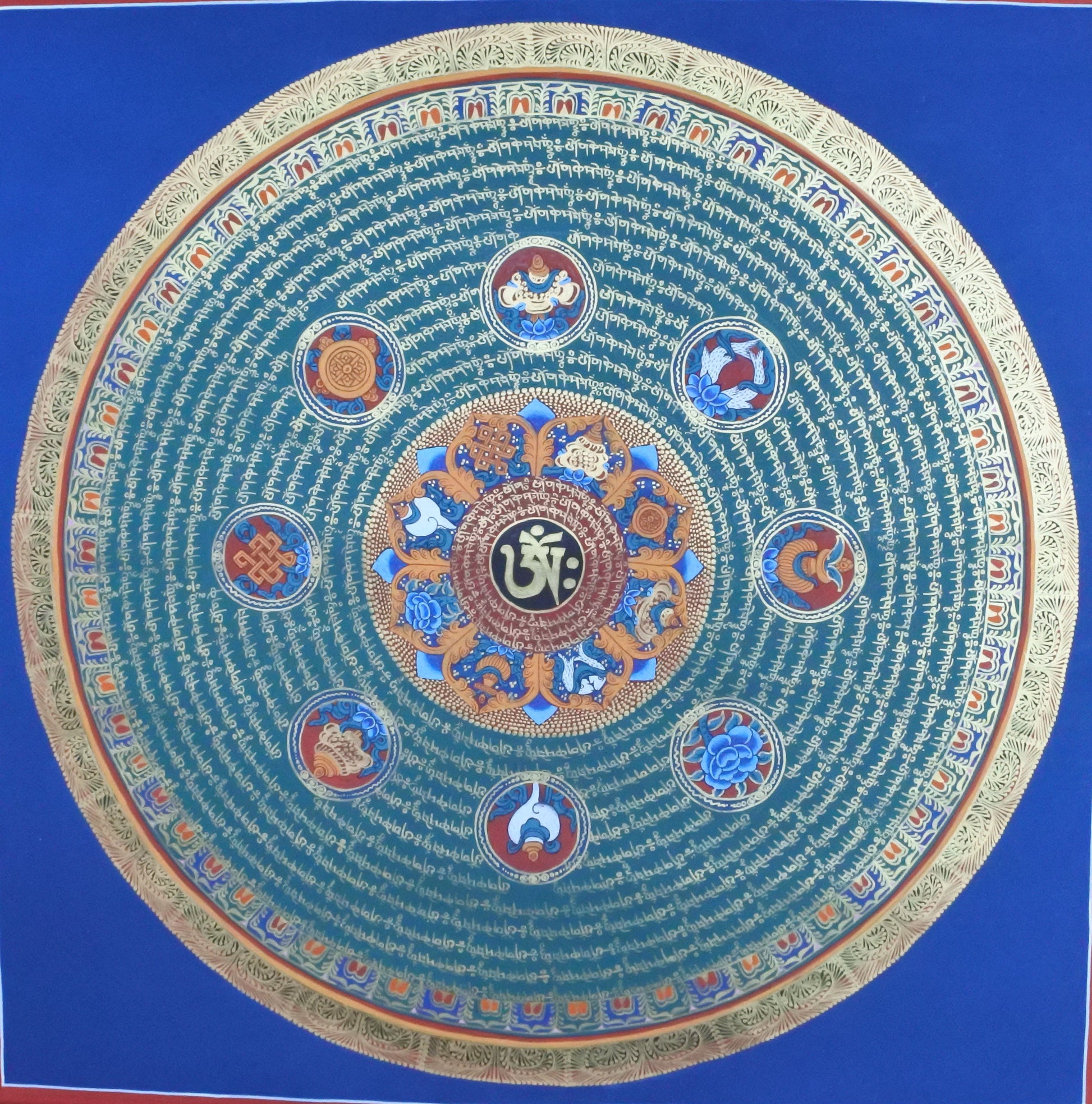 Eight Auspicious Symbols Mandala
