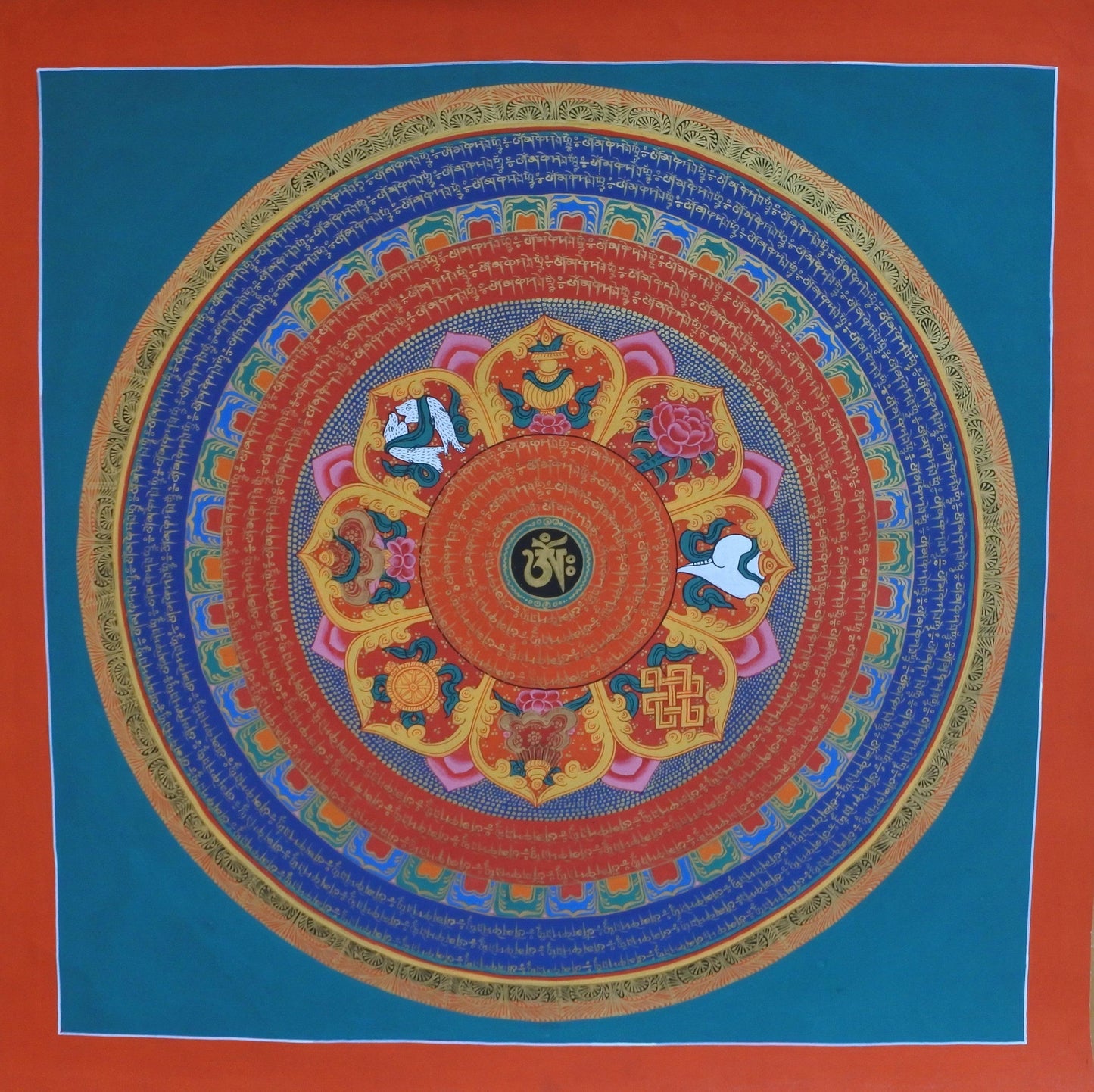 Tibetan Mantra Mandala
