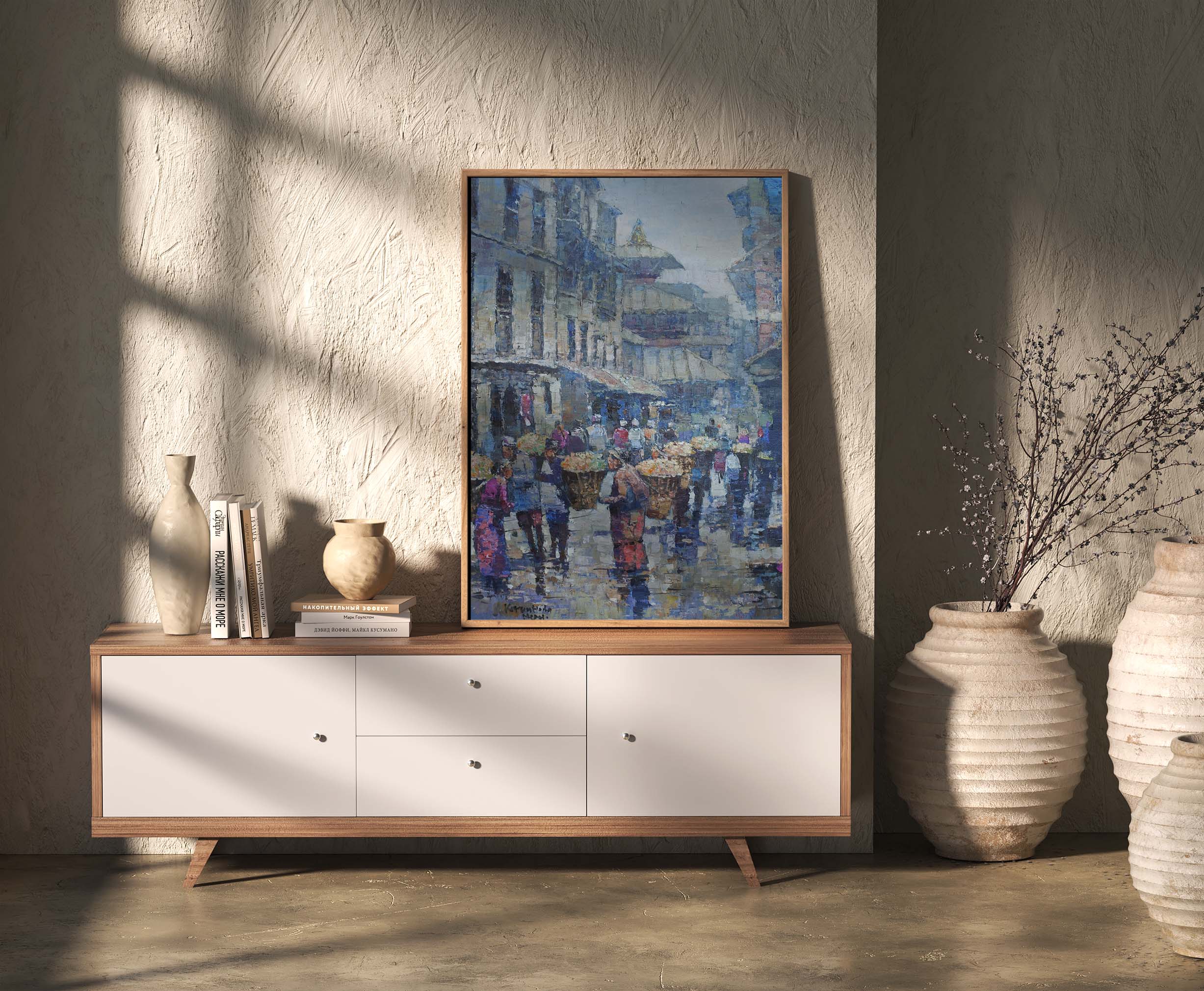 How to Hang Canvas Art Without a Frame | Easy DIY Tips