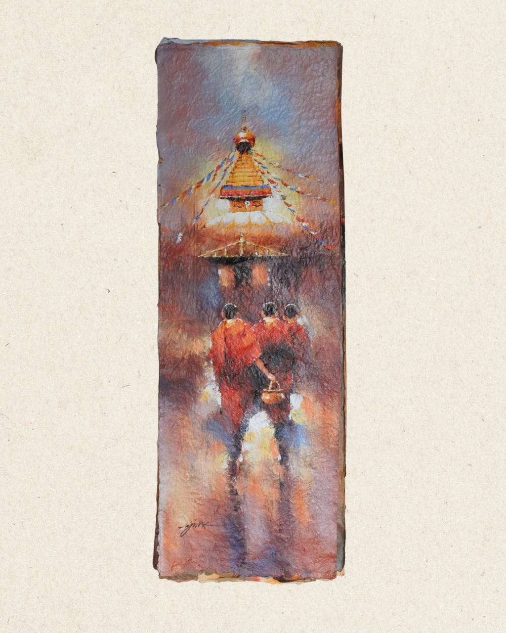 Monks on a Journey II ( 2 Options )
