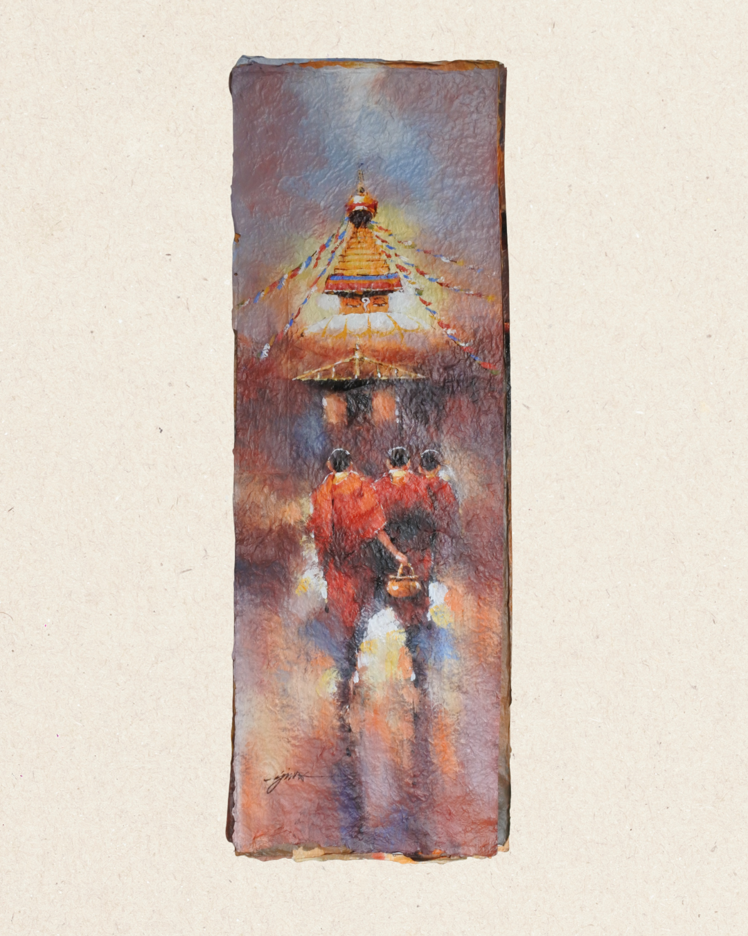 Monks on a Journey II ( 2 Options )