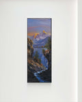 original landscape painting, unique artwork for home, Nepal art for collectors