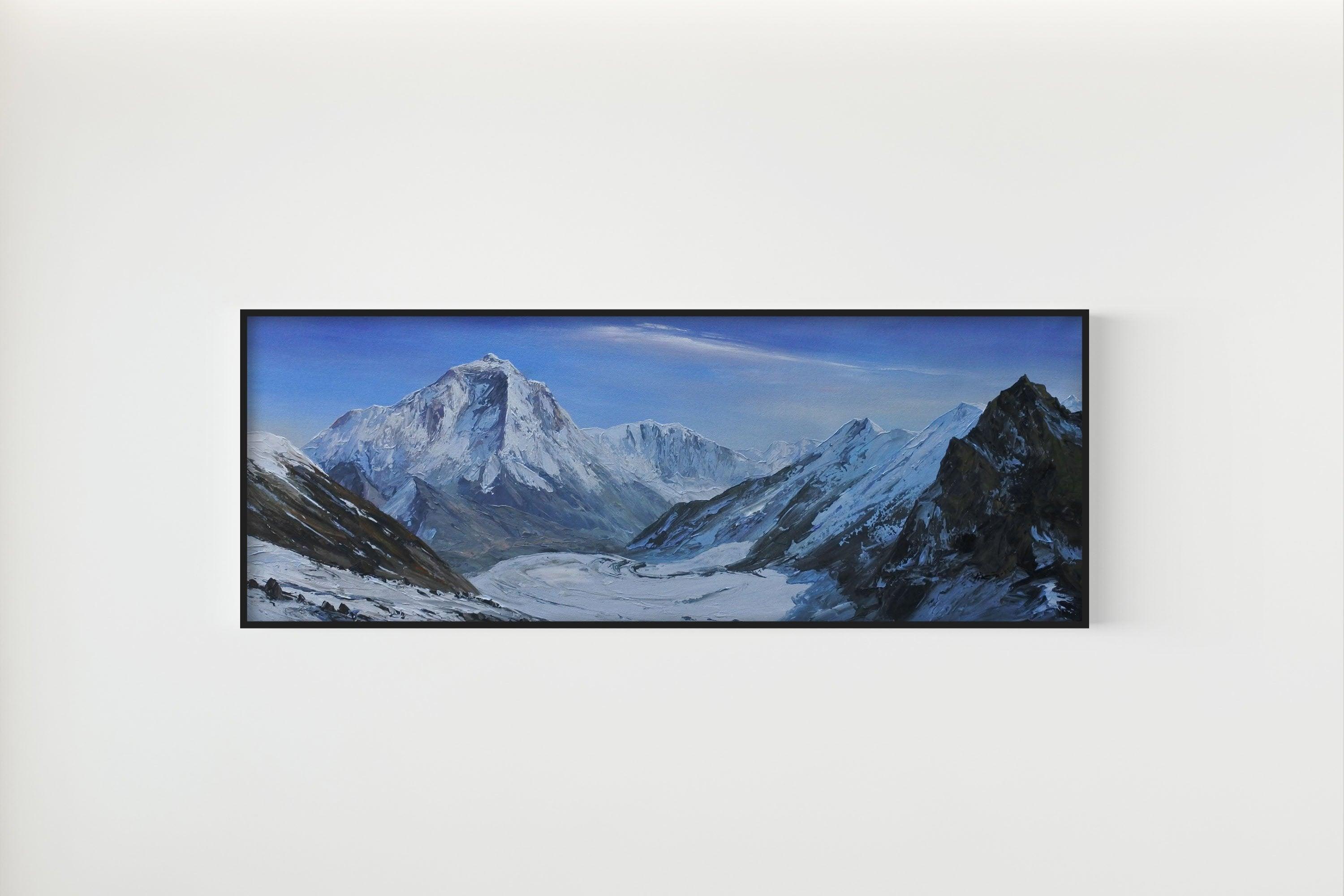  Annapurna Base Camp, Landscape, Annapurna Trek Nepal, Mount Fishtail, Paintings, Home Decor