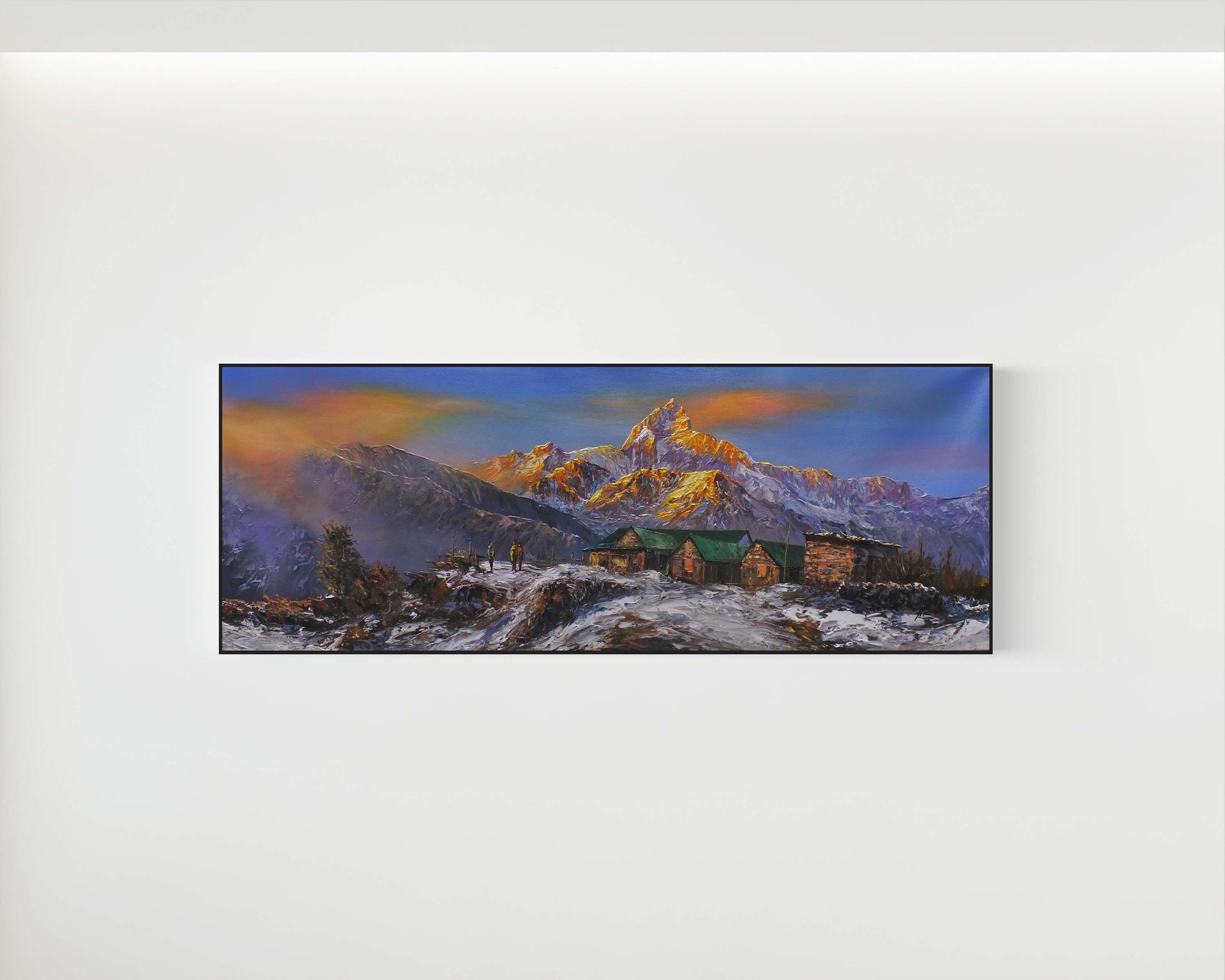 The Magnificent Mt. Fishtail at Sunrise