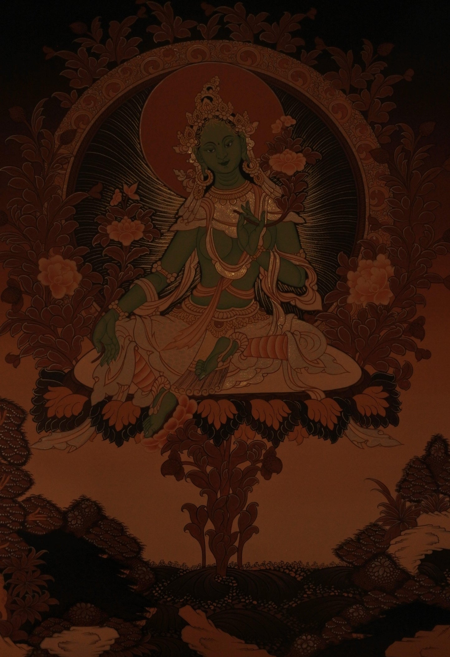 Goddess Green Tara, Prosperity & Growth