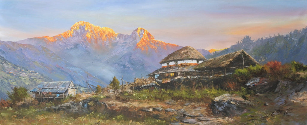 The Annapurna Range from Dhampus, Pokhara