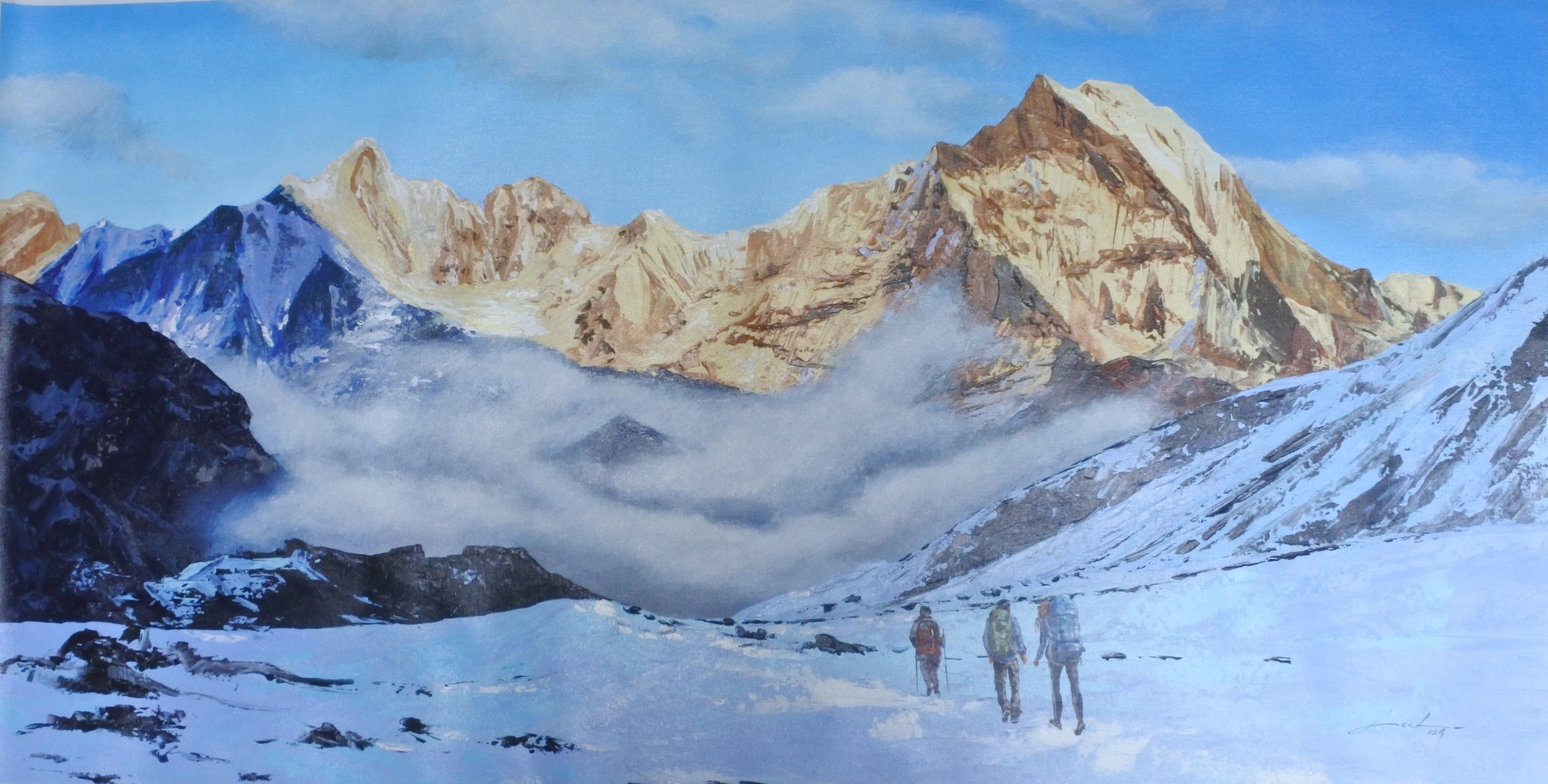 Annapurna Base Camp at Sunrise