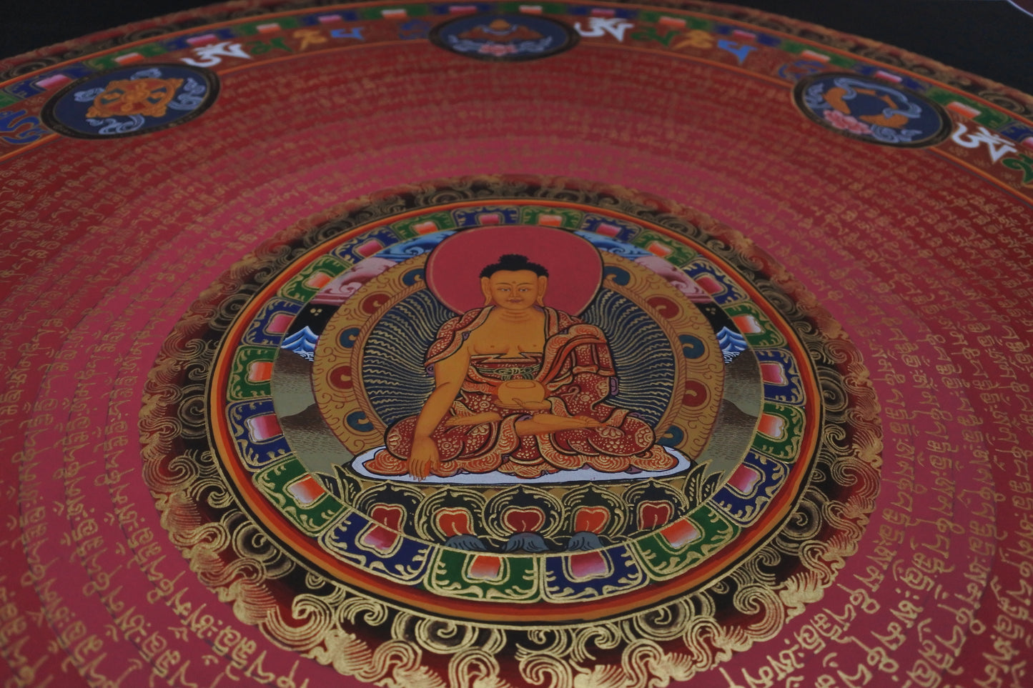 Amitābha Buddha Mantra Mandala