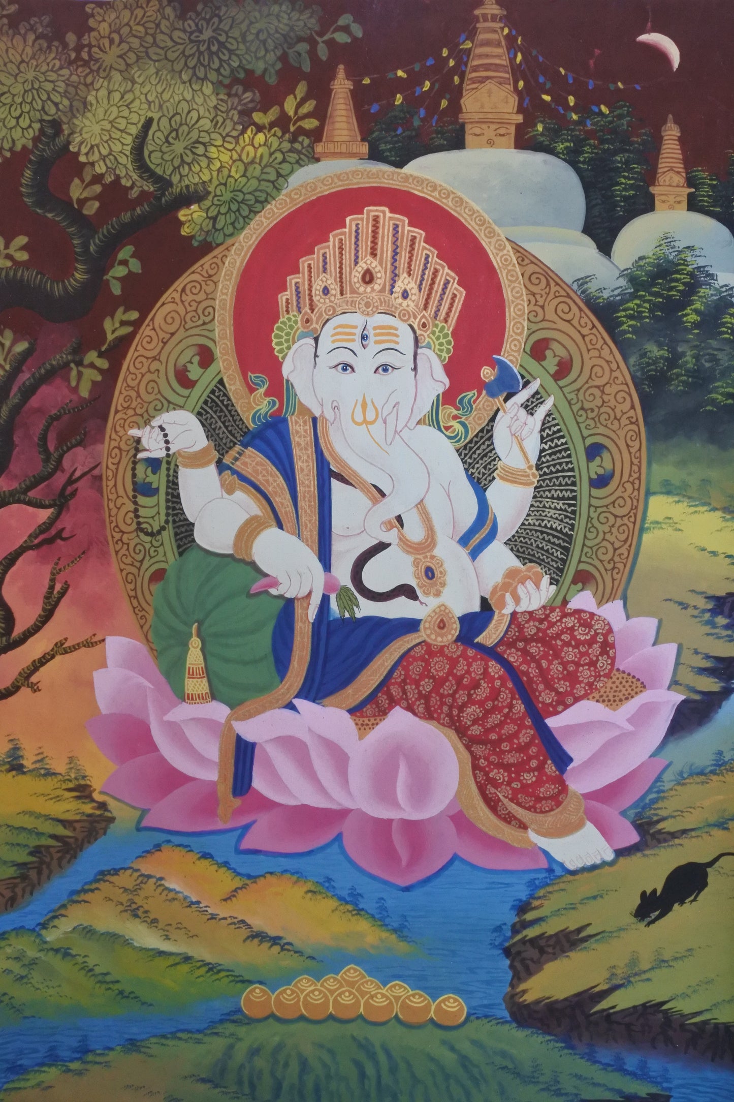 The Ganesha Thangka