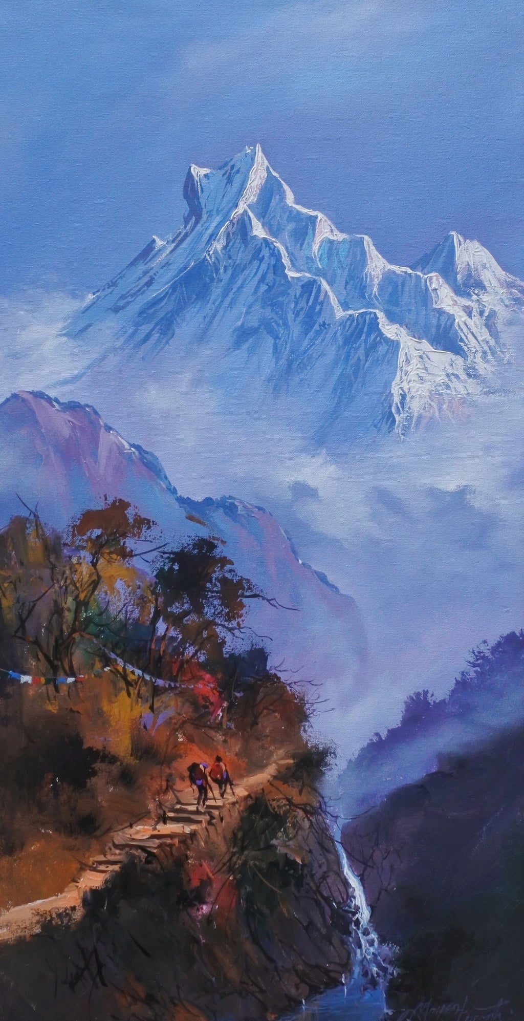 The Magnificent Mt. Fishtail Vertical Landscapes
