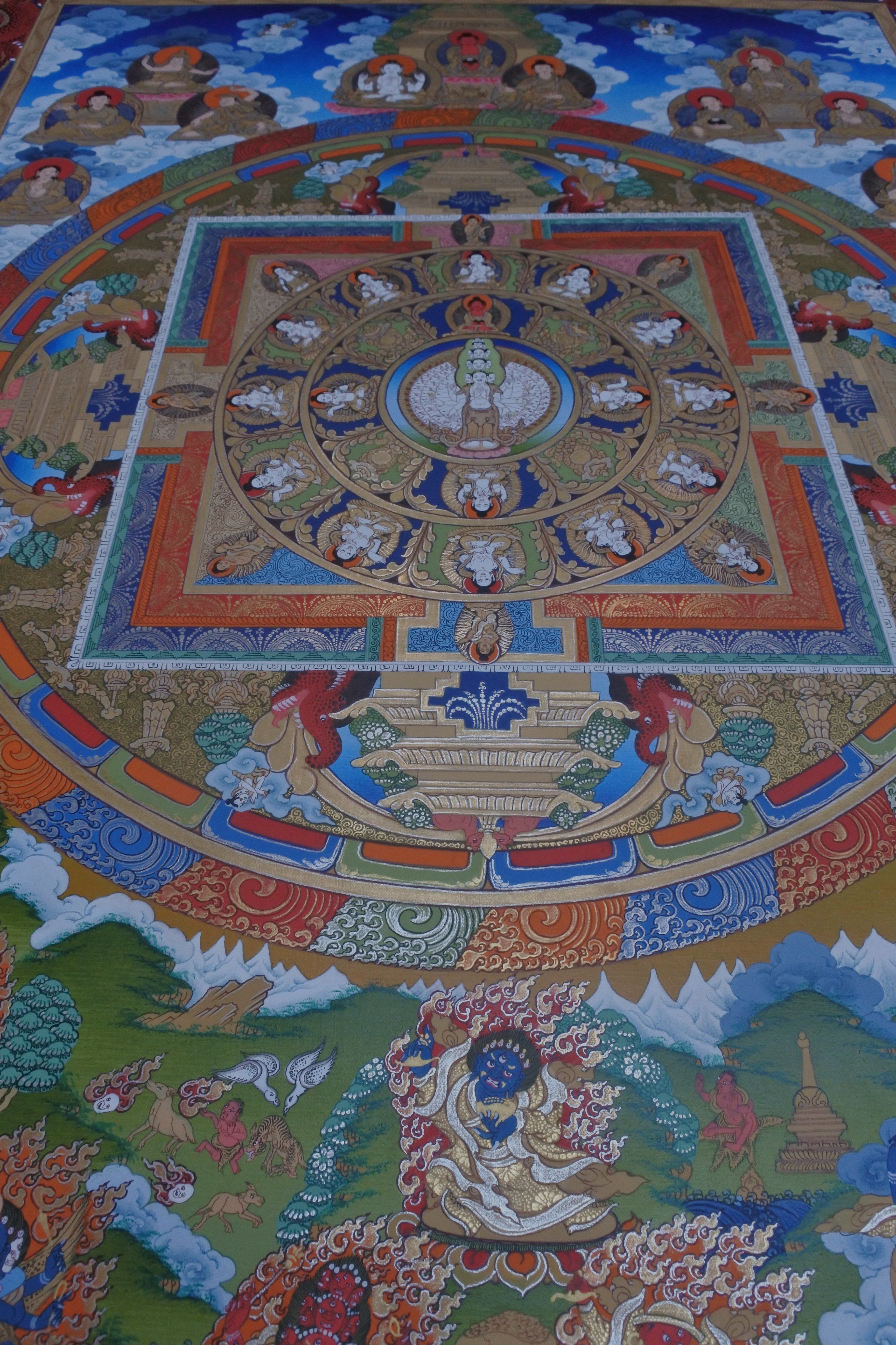 Bodhisattva Avalokiteshvara Mandala, A Mastepiece