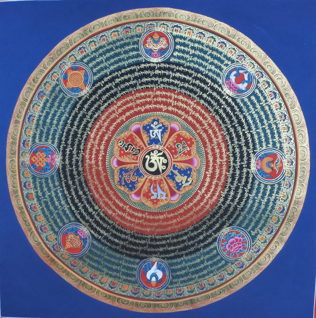 Round Mantra Mandala