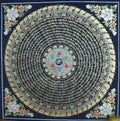 Tibetan Mantra with Eight Auspicious Symbols