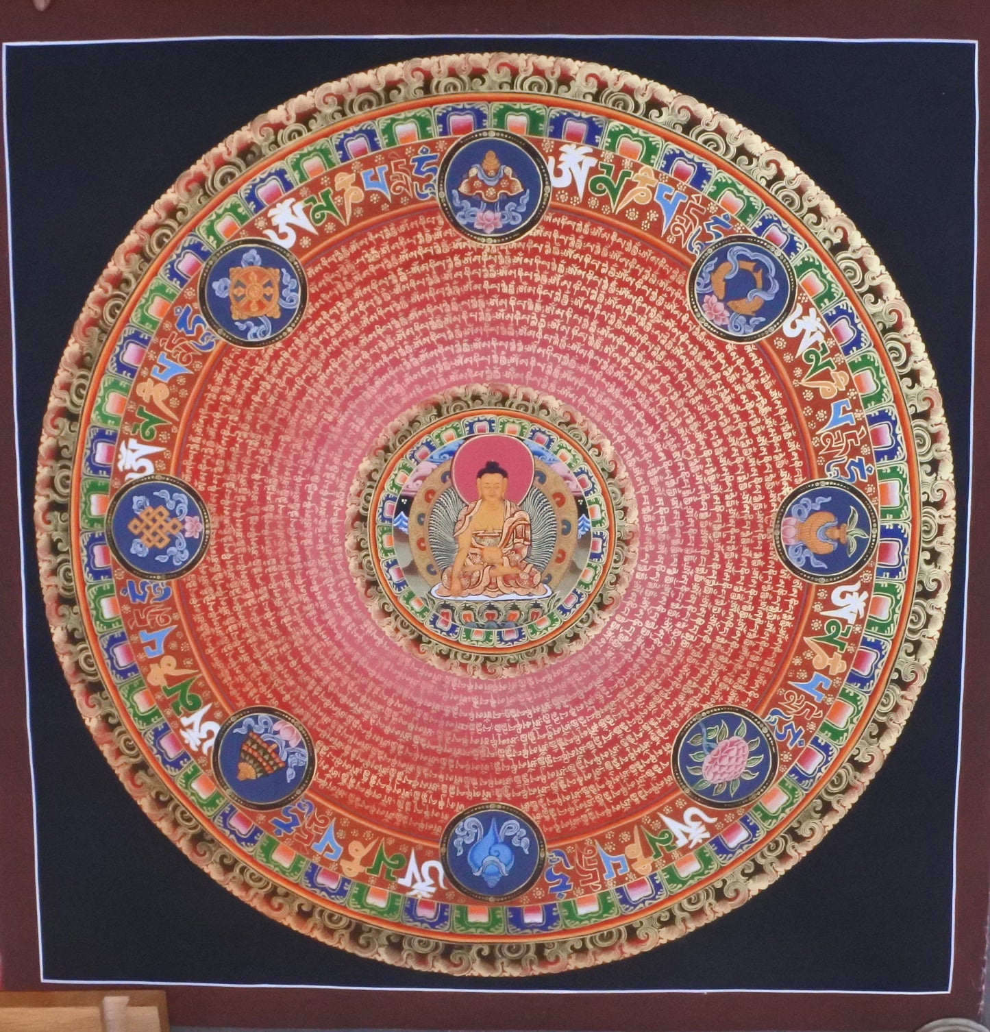 Buddha Mantra Mandala