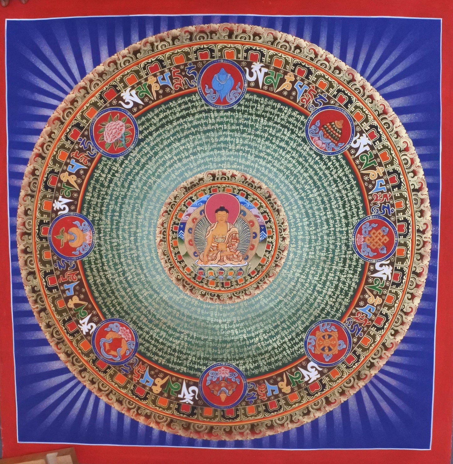 Buddha Mantra Mandala