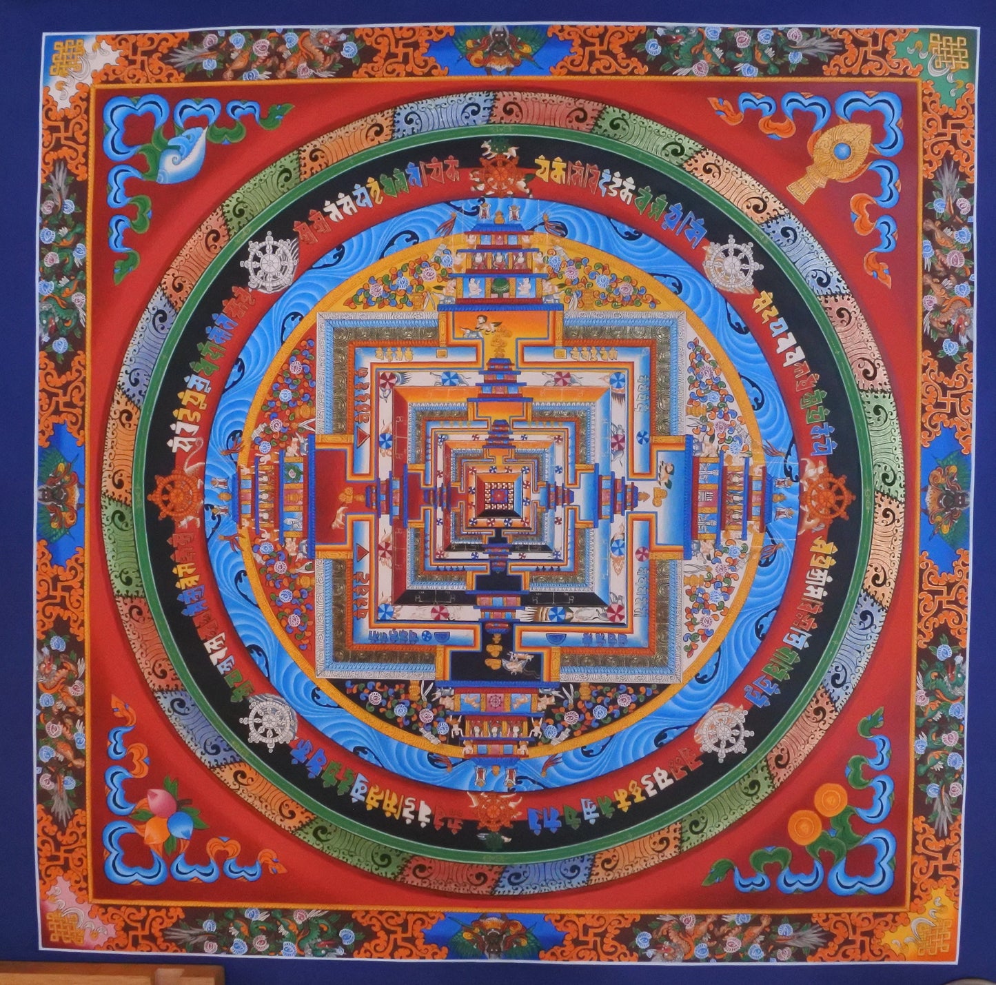 Master Artists Largest Kalachakra Mandalas