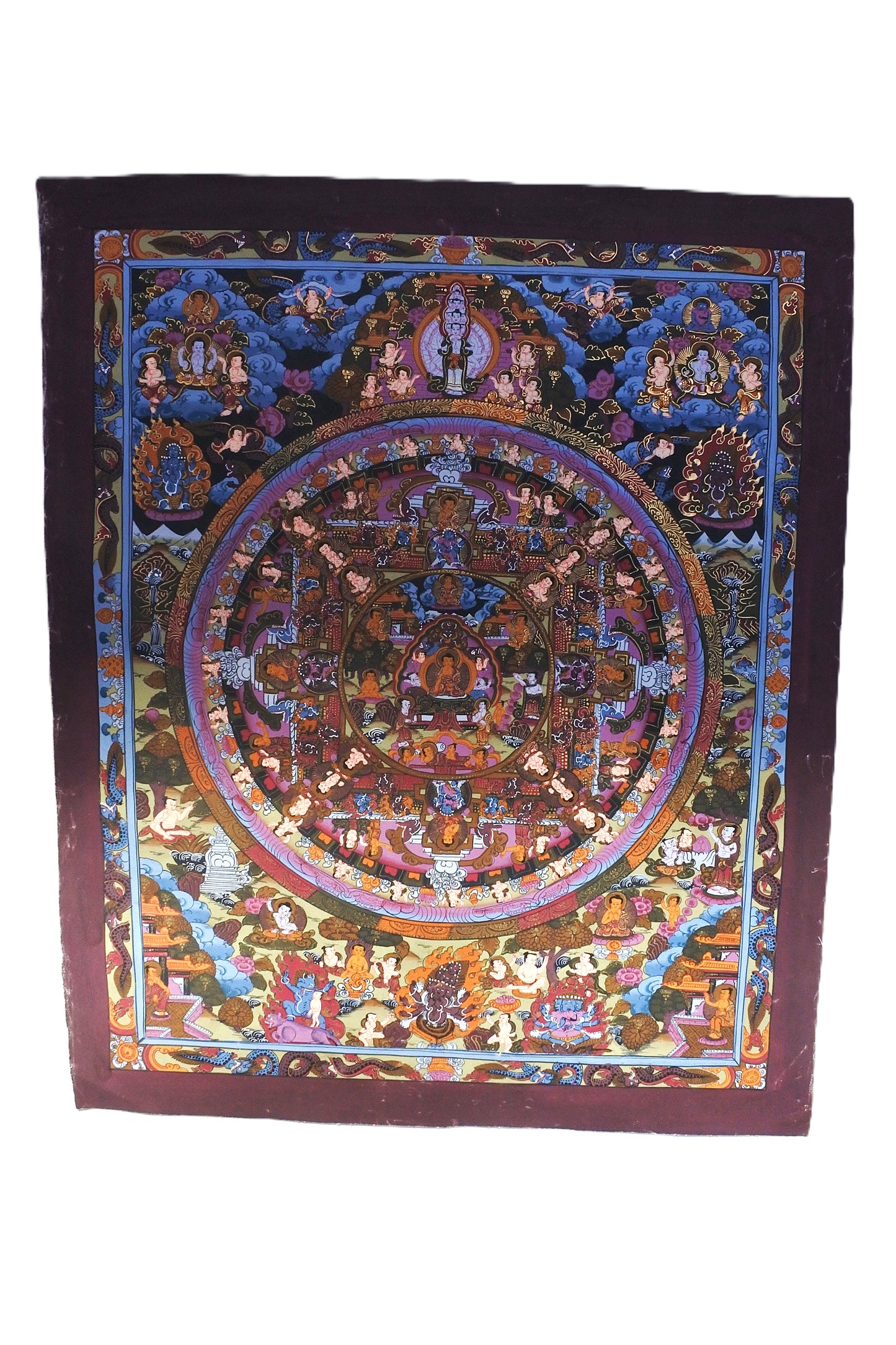 Vintage Thangka from the 80s (5 Options)