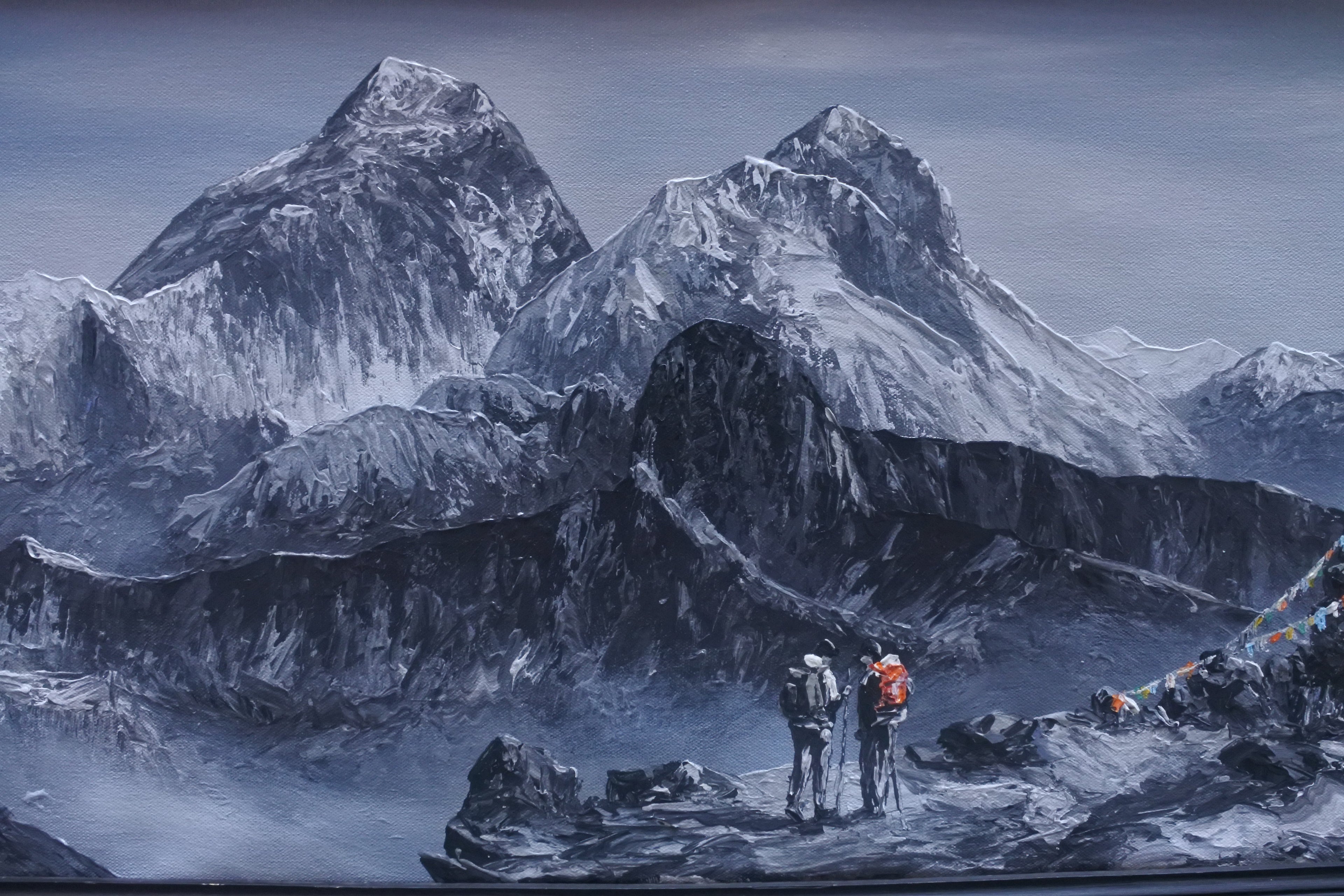 The Everest Range from Rengola pass