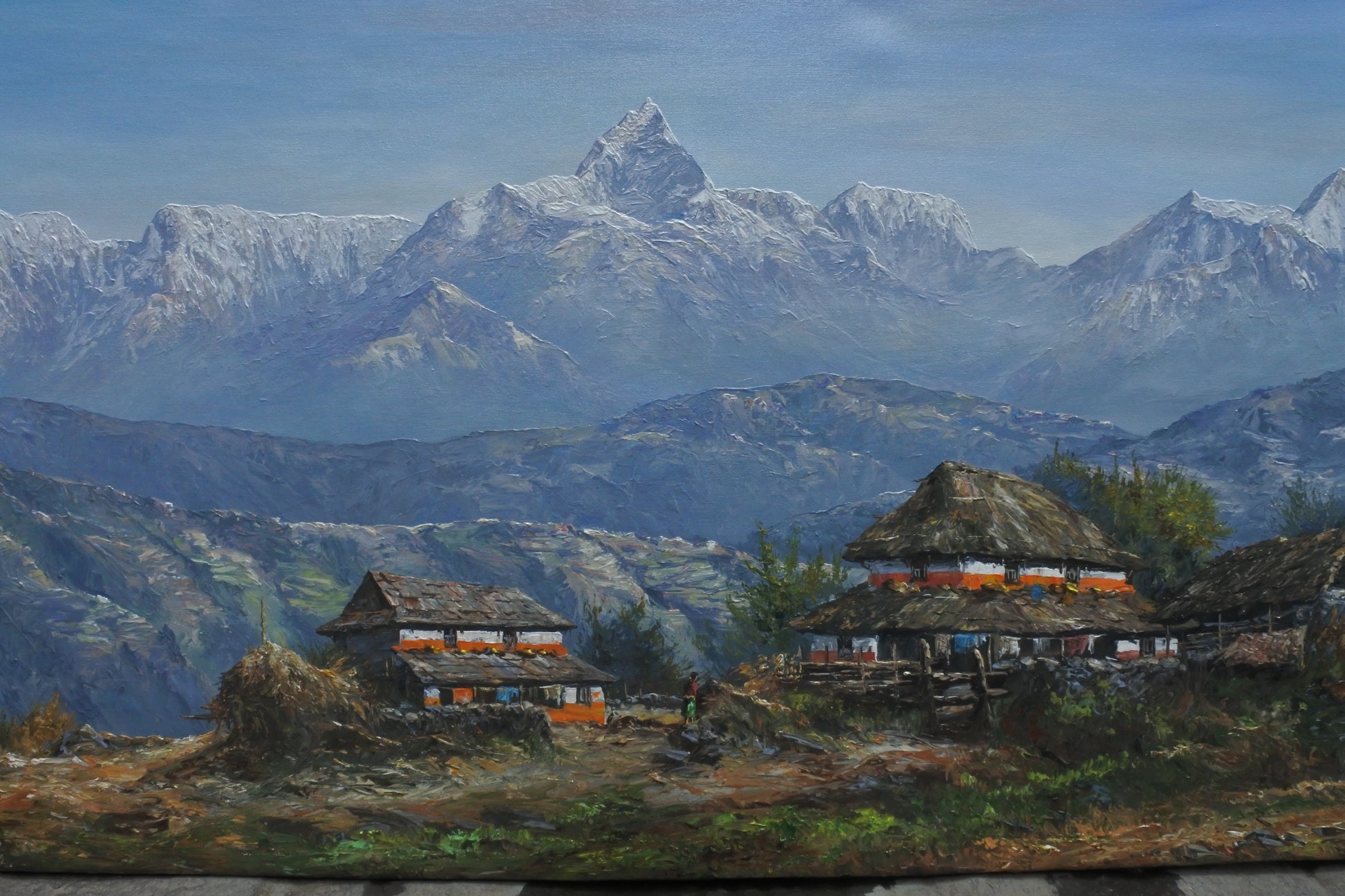 The Glorious Annapurna Range from Dhampus, Pokhara