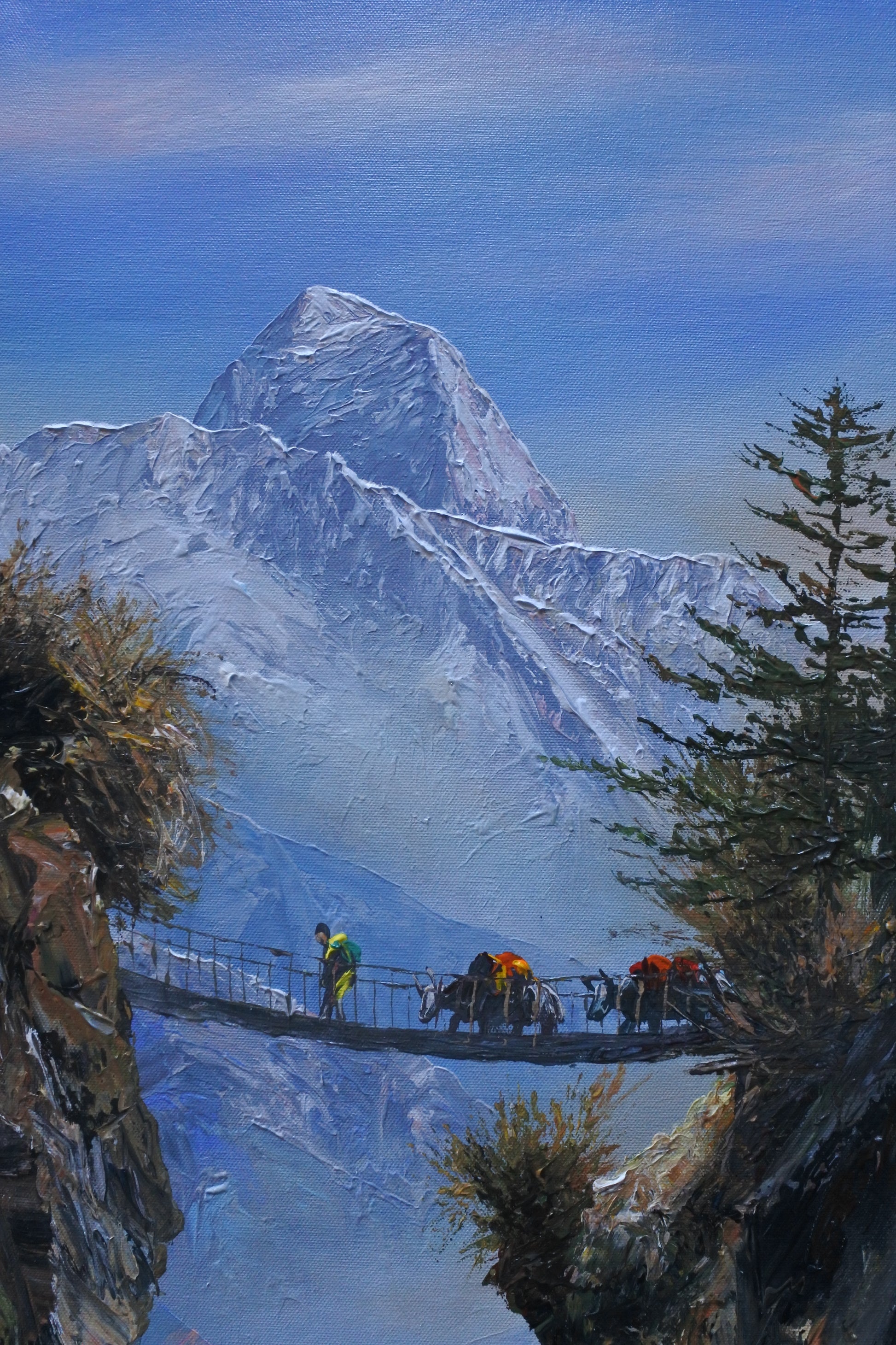 Vertical Everest Landscape