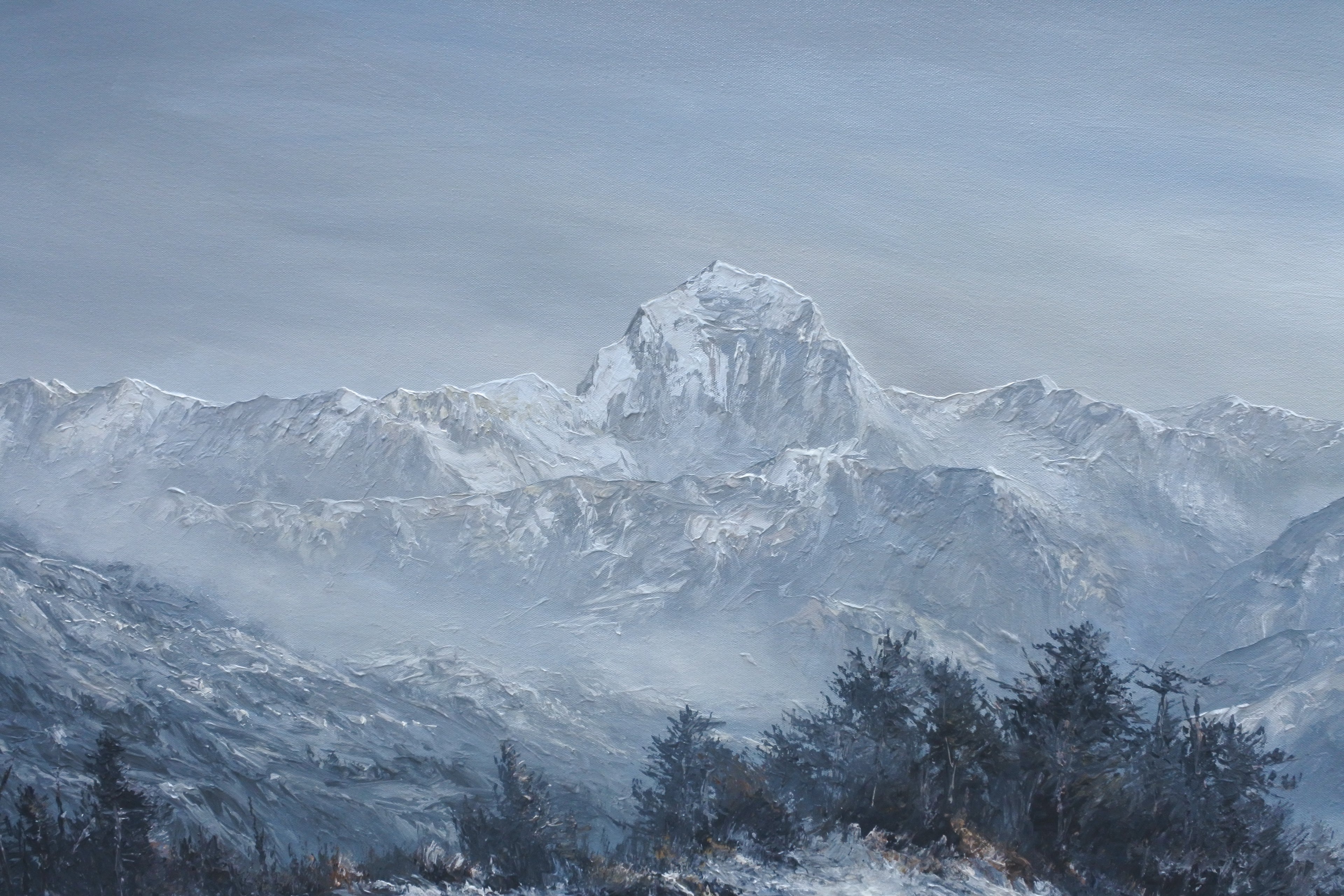 The Annapurna Range Panaroma Landscape