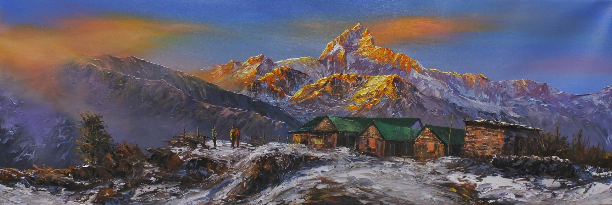 The Magnificent Mt. Fishtail at Sunrise