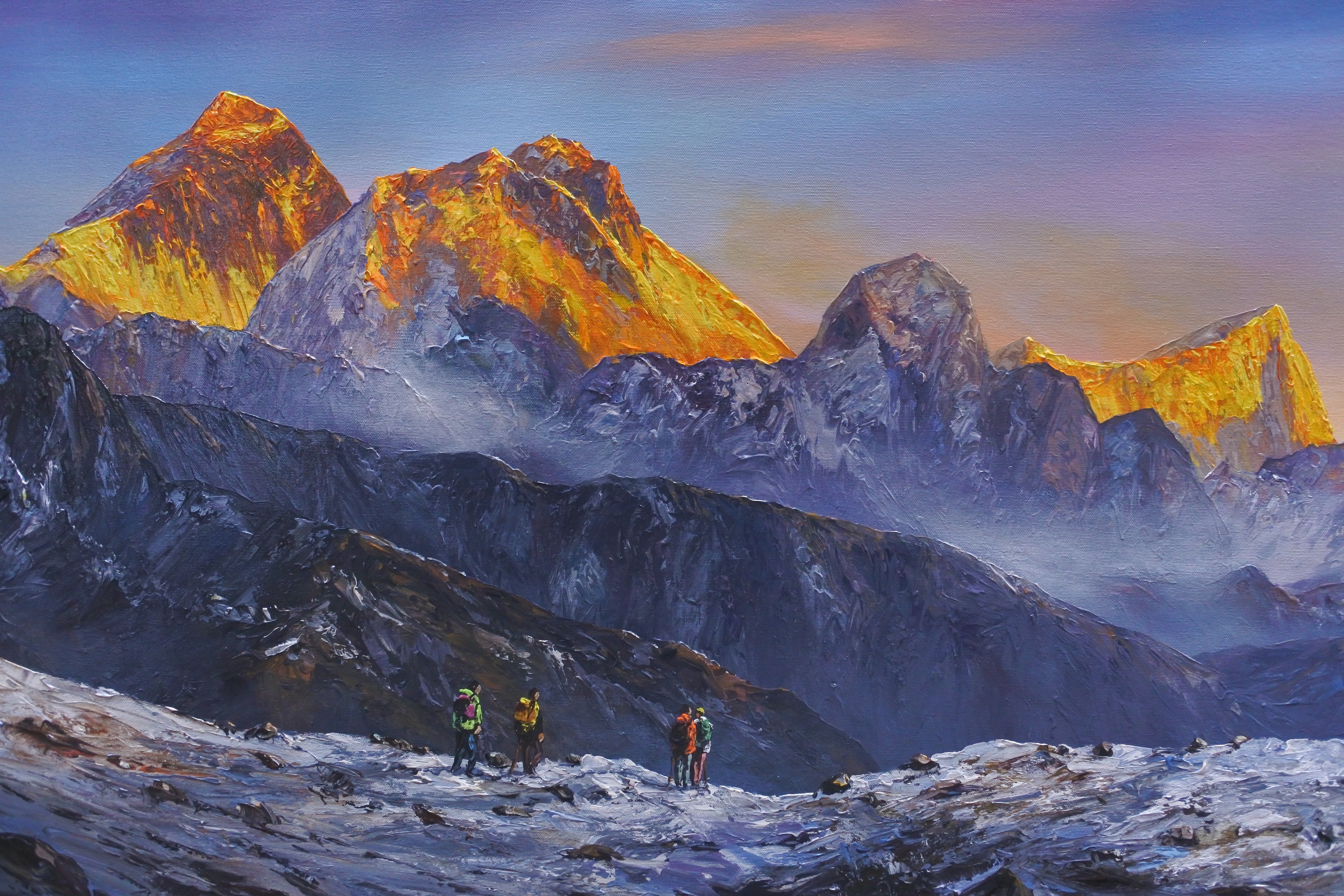 Buy Online the Mt. Everest Paintings - Art from Nepal – Arts Nepal