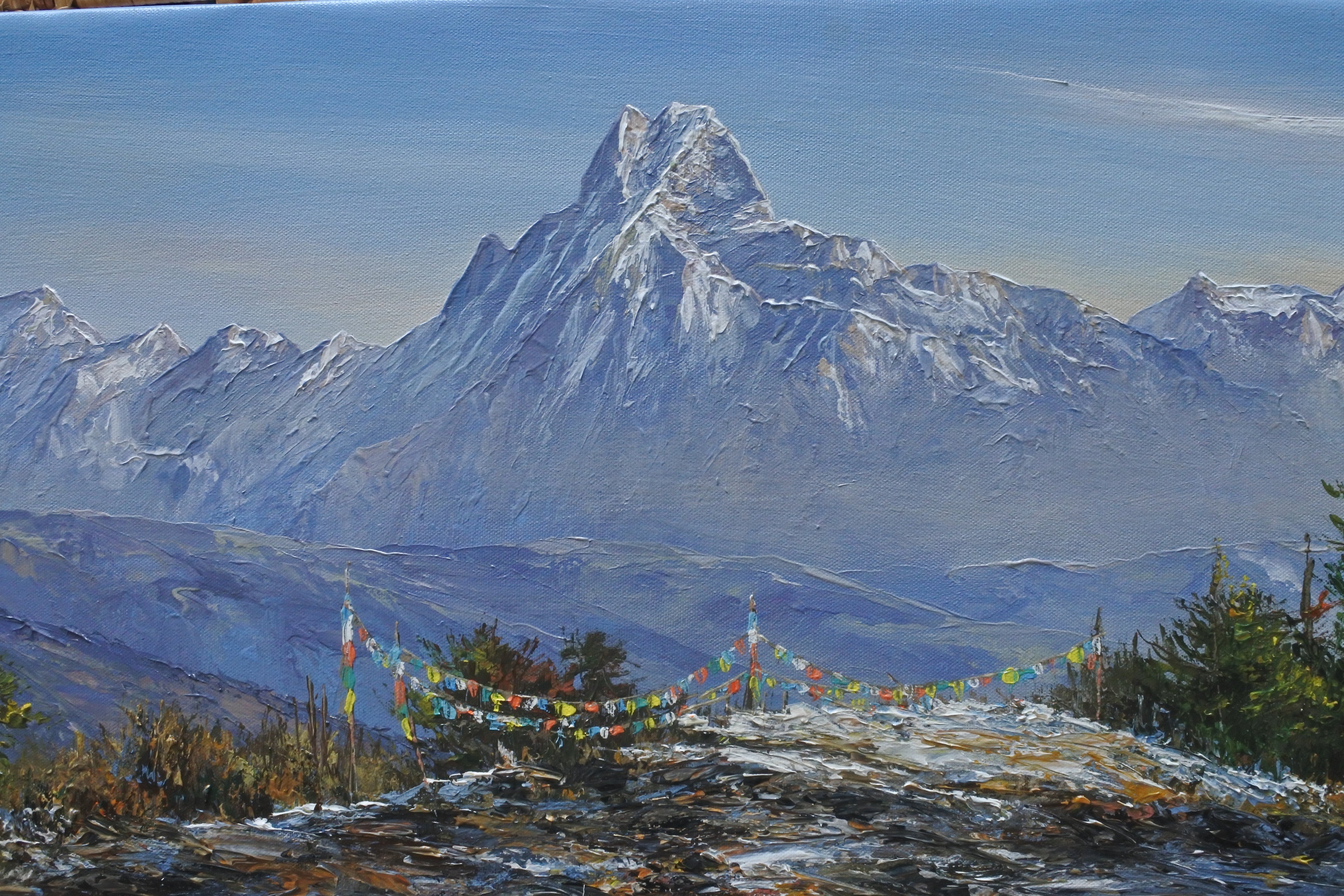 Views from Annapurna Base Camp, Mt. Fishtail