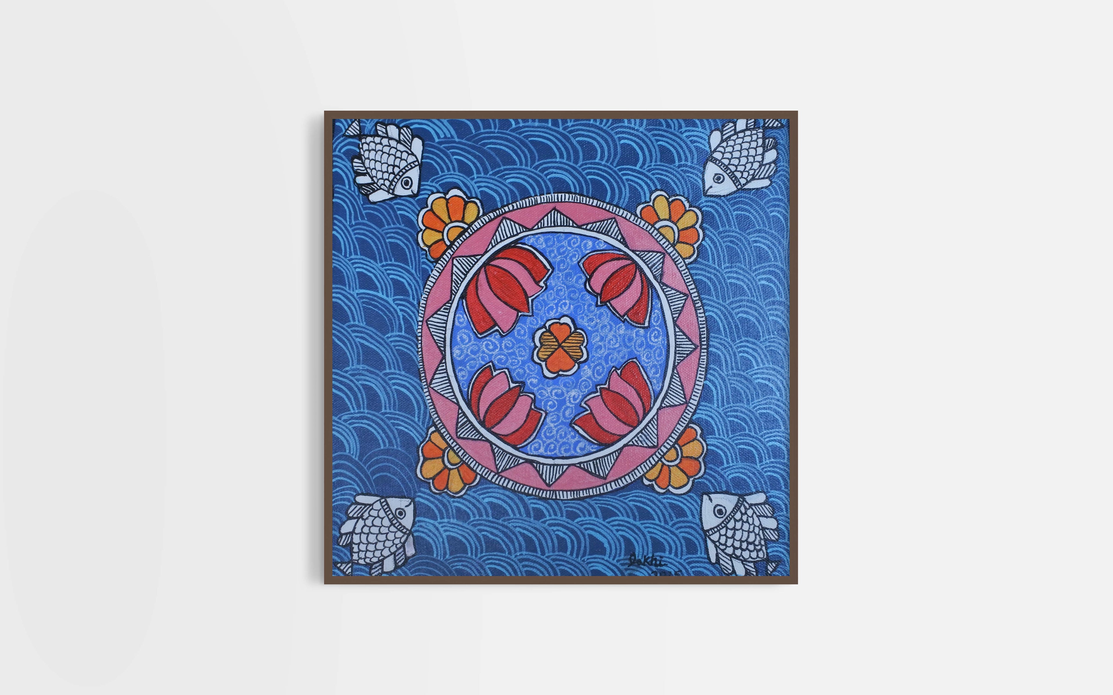 Mithila Fishes of Prosperity ( Three Options )