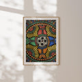 Mithila Art, Fishes Art, Tree of Life, Colorful Art, Nepalese Art