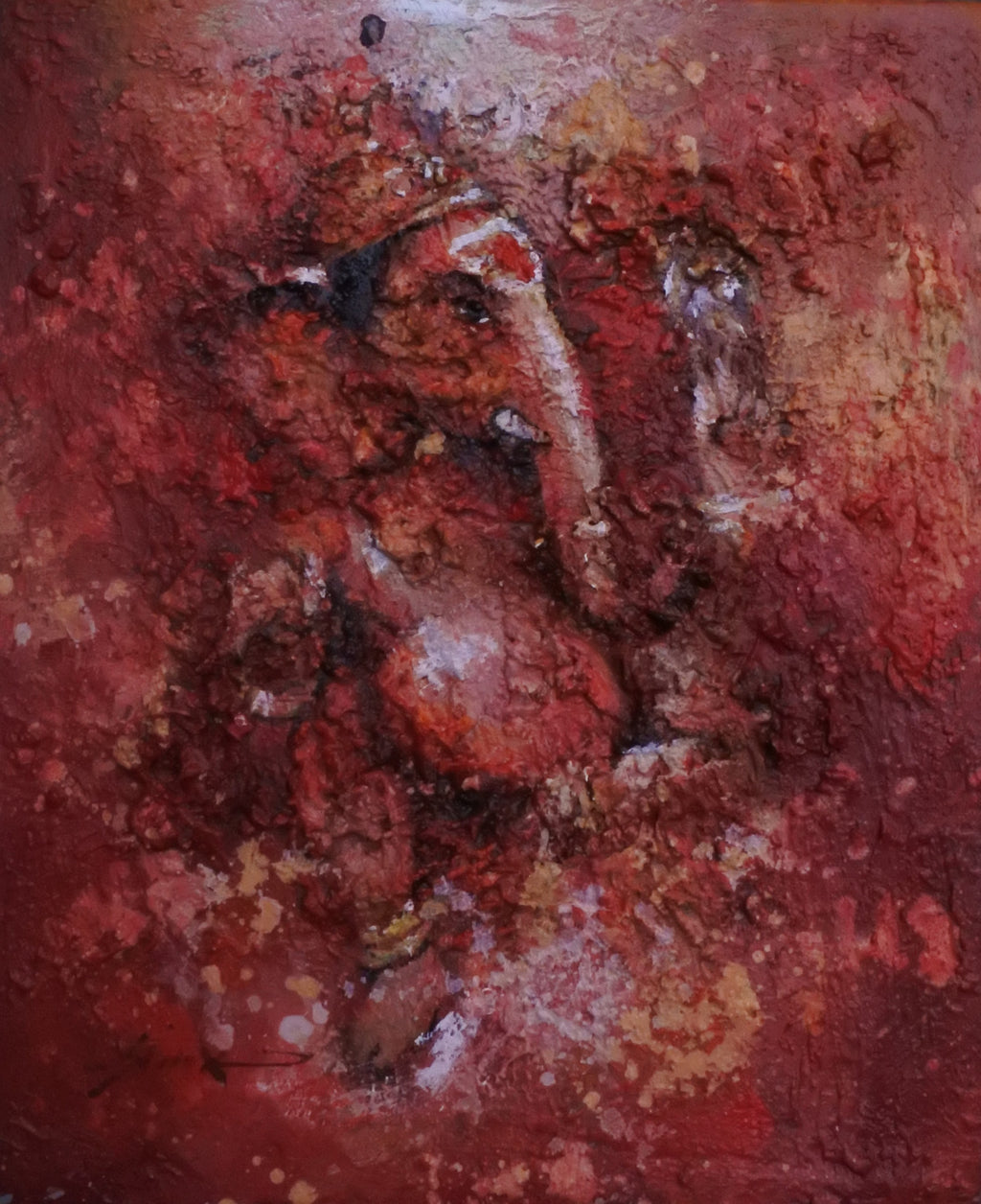 Shree Ganesh - Insipred by Cave Art