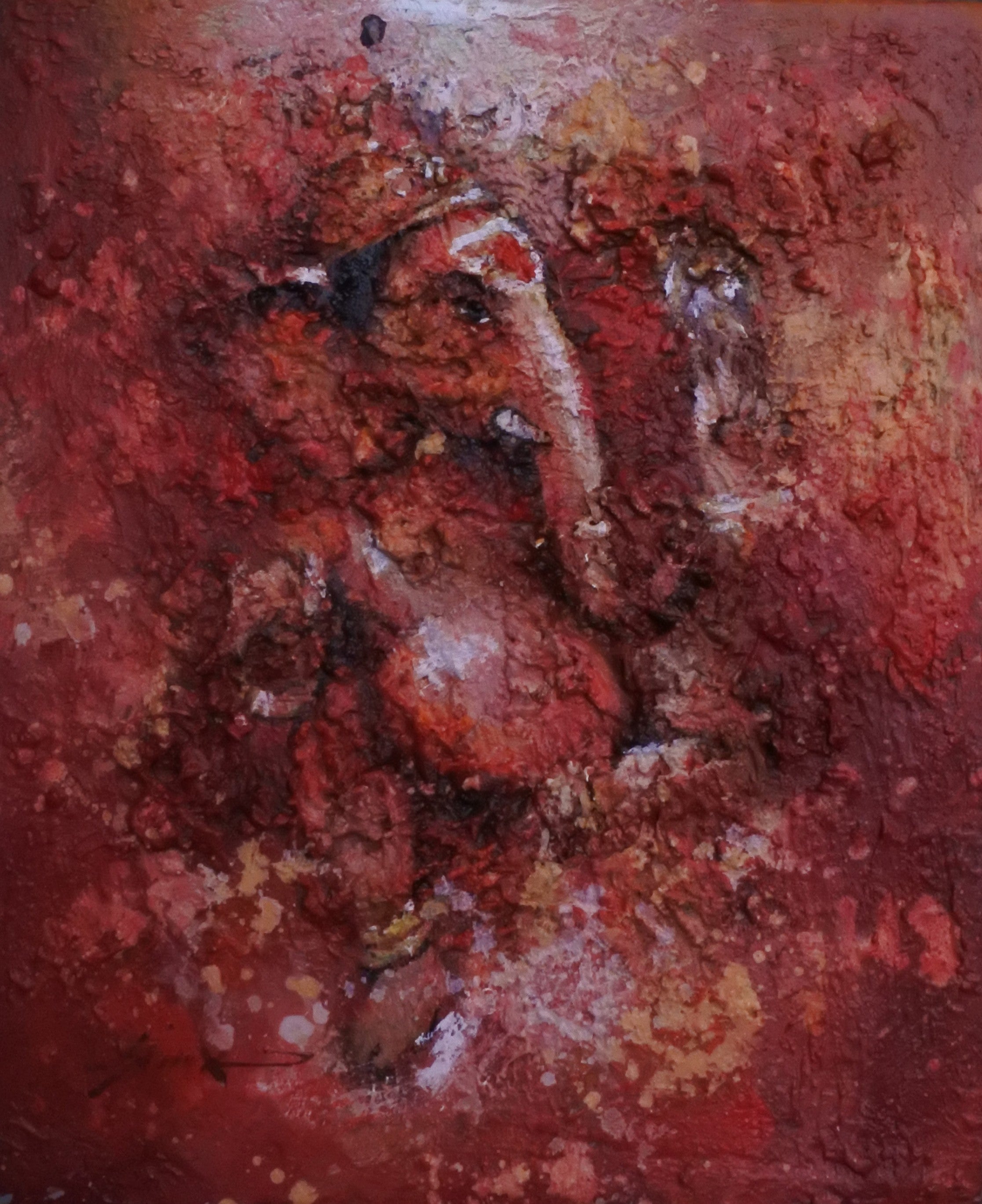 Shree Ganesh - Insipred by Cave Art