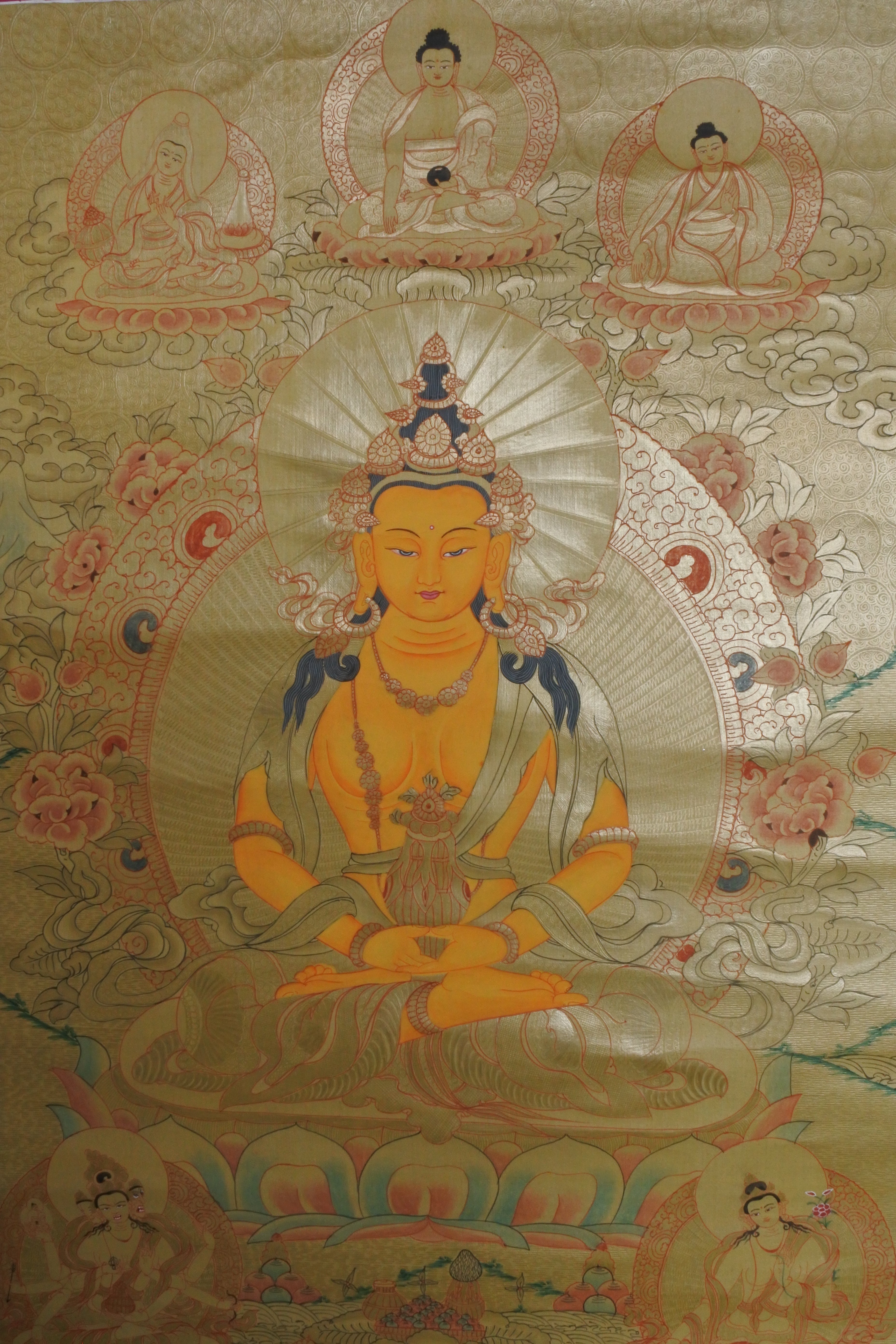 Green Tara, Goddess Green Tara, Thangka, Tara Thangka, Tibetan Art, Buddhist Art, White Tara Thangka, Traditional Thangka, Nepalese Art