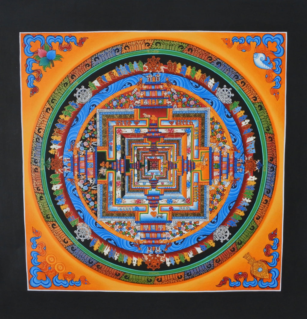 Kalachakra, Mandala, Wheel of Time, Wheel of Life, Thangka, Peace Mandala, Time Mandala, Sand Mandala