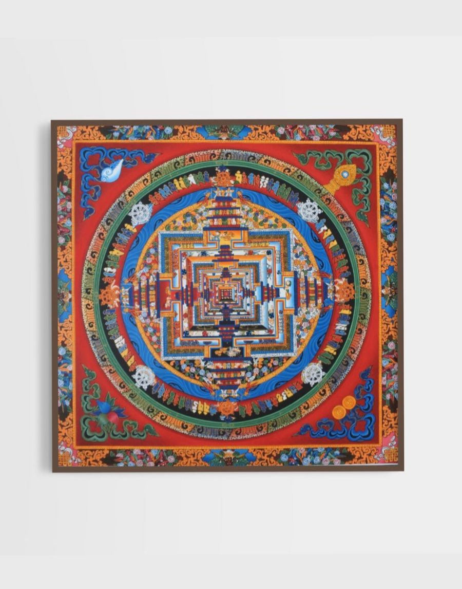 Kalachakra Mandala, 24K Gold