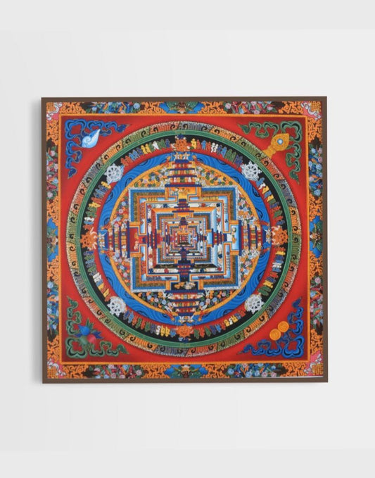 Kalachakra Mandala, 24K Gold