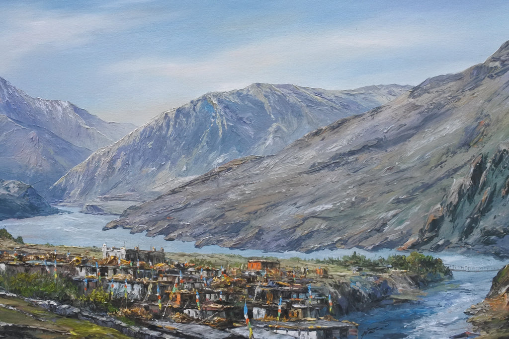 Mt. Nilgiri, Kagbeni Mustang Landscape