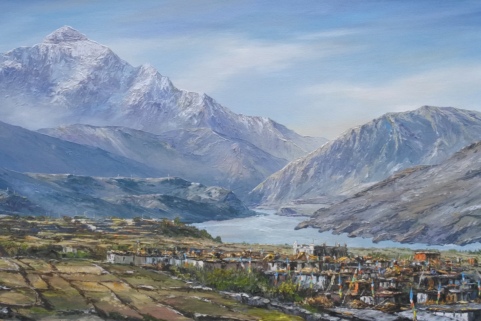 Mt. Nilgiri, Kagbeni Mustang Landscape