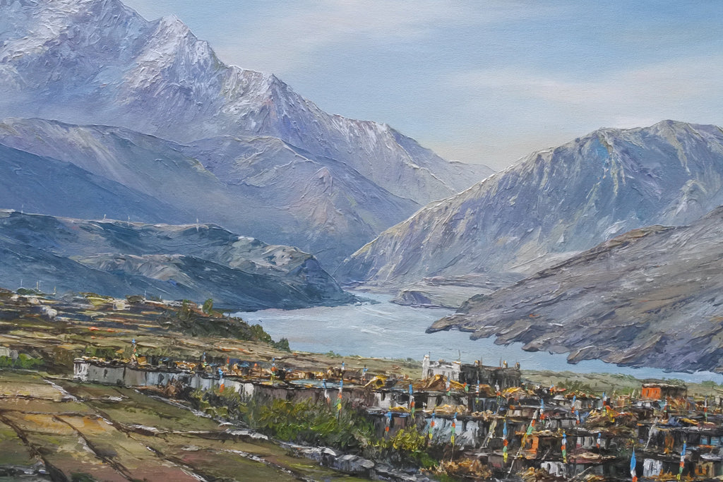 Mt. Nilgiri, Kagbeni Mustang Landscape