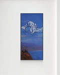 Spiritual painting of mount kailash, kailash painting