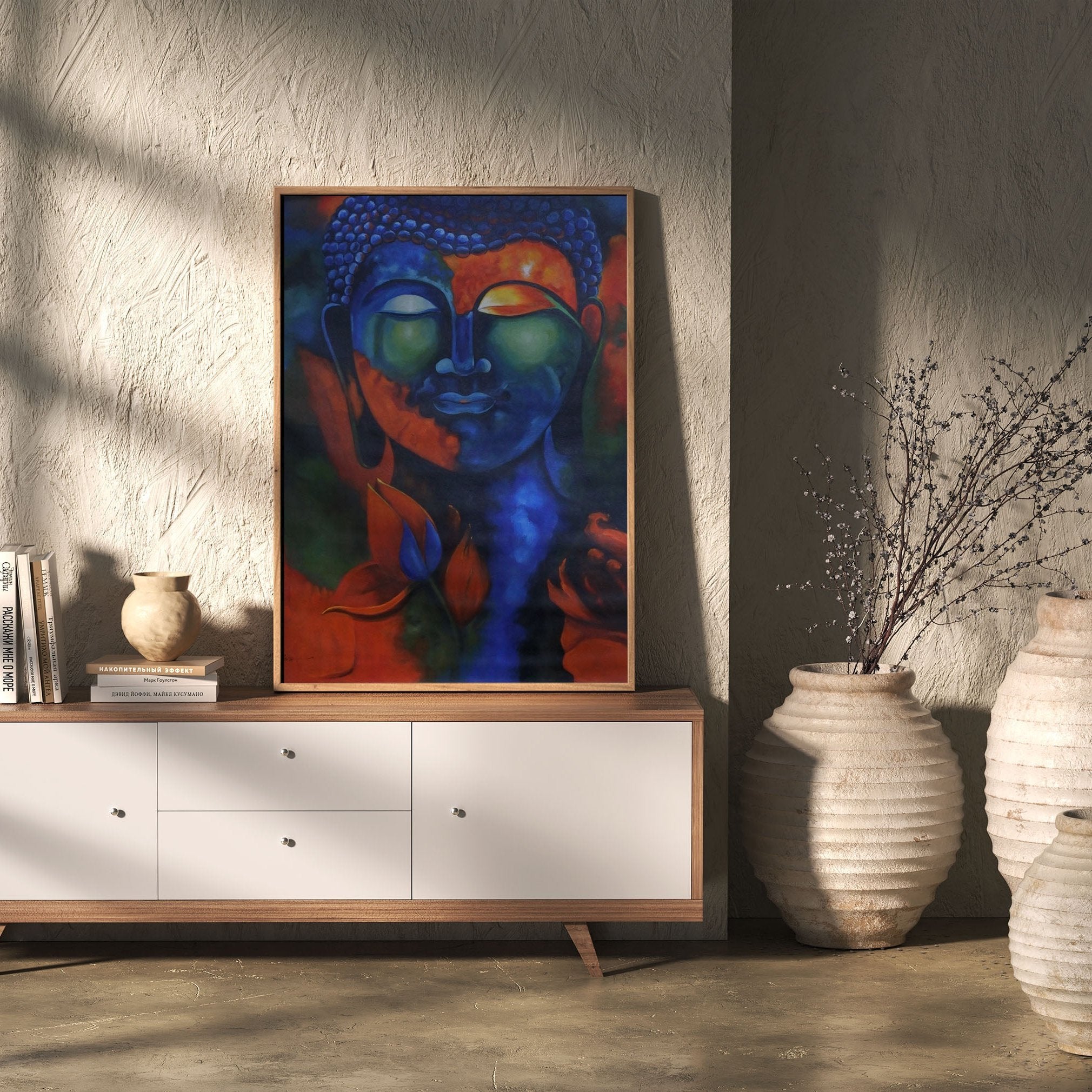 Buddha, Color Buddha, Nepalese Art, Nepal Art of Buddha, Thangka, Gautam Buddha