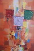 Buddhist Art, Prayer flags, colorful artwork, abstract art, Nepalese art, spiritual art