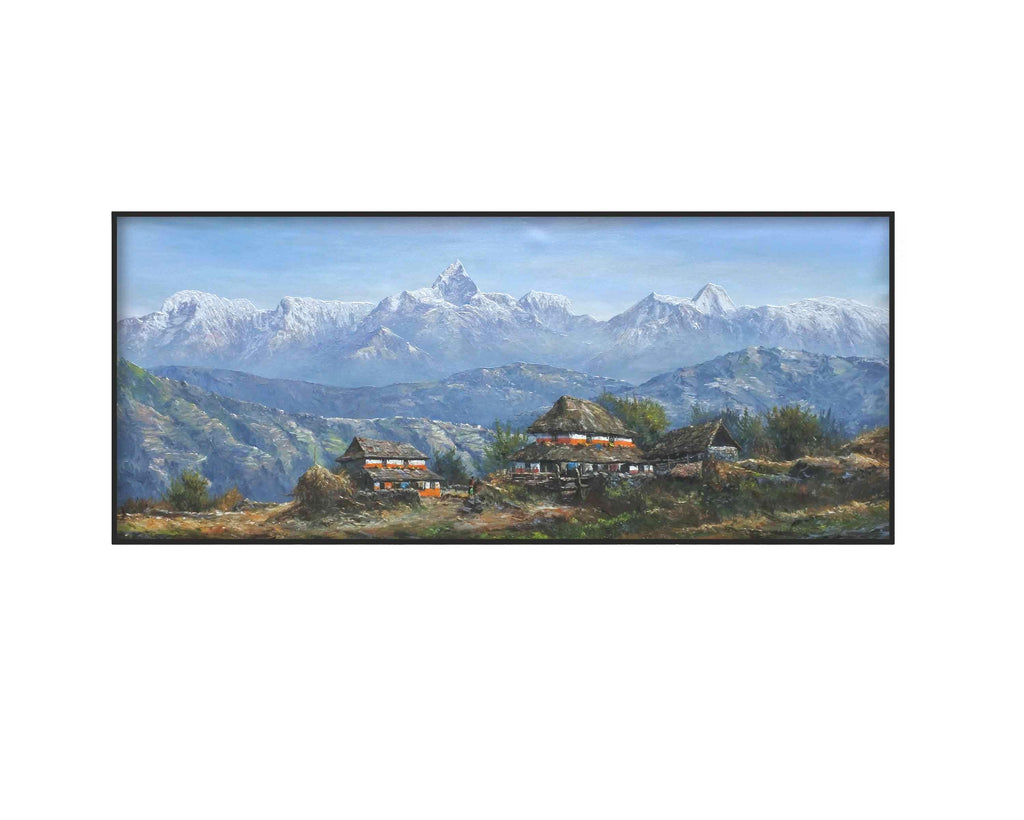 The Glorious Annapurna Range from Dhampus, Pokhara