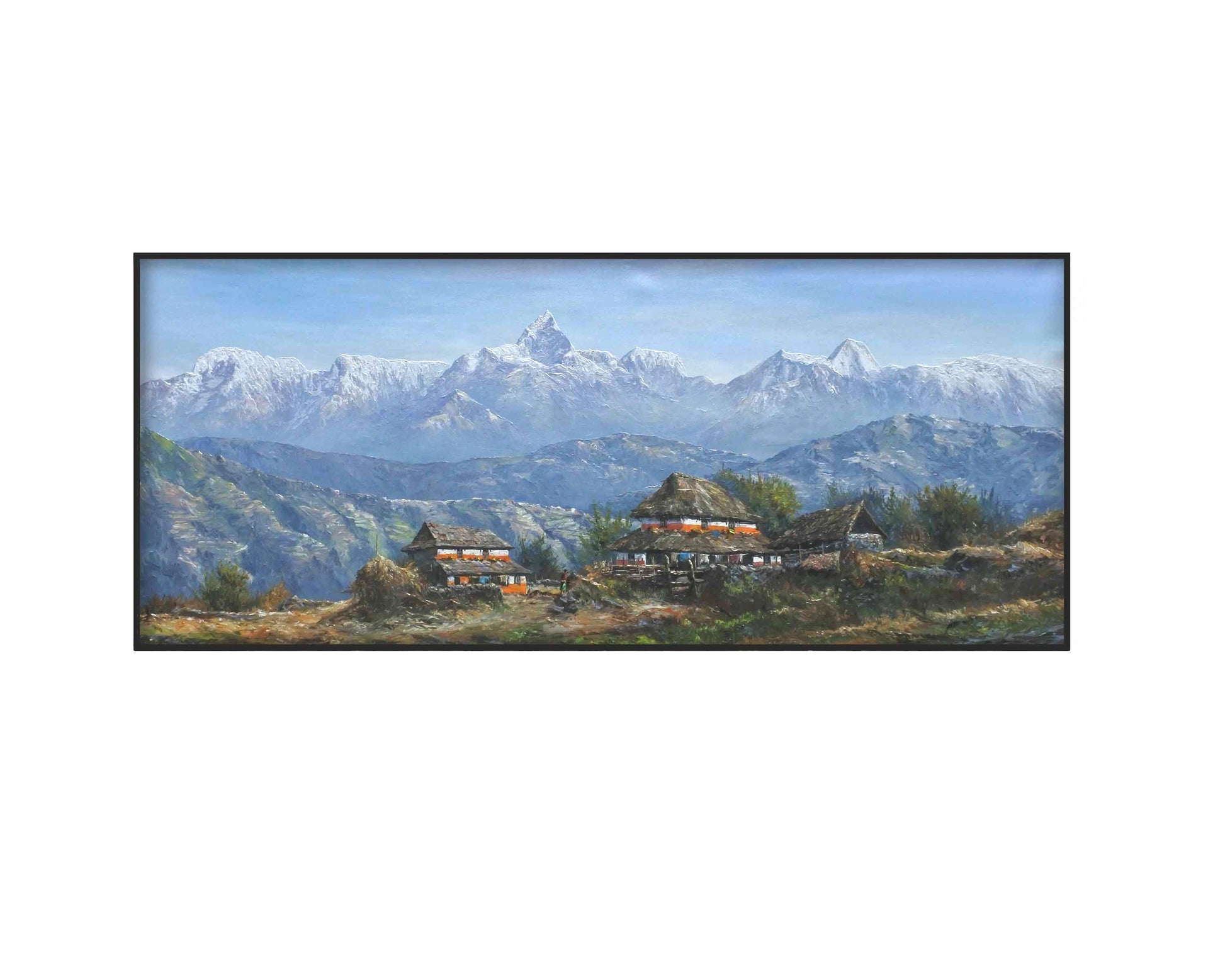 The Glorious Annapurna Range from Dhampus, Pokhara