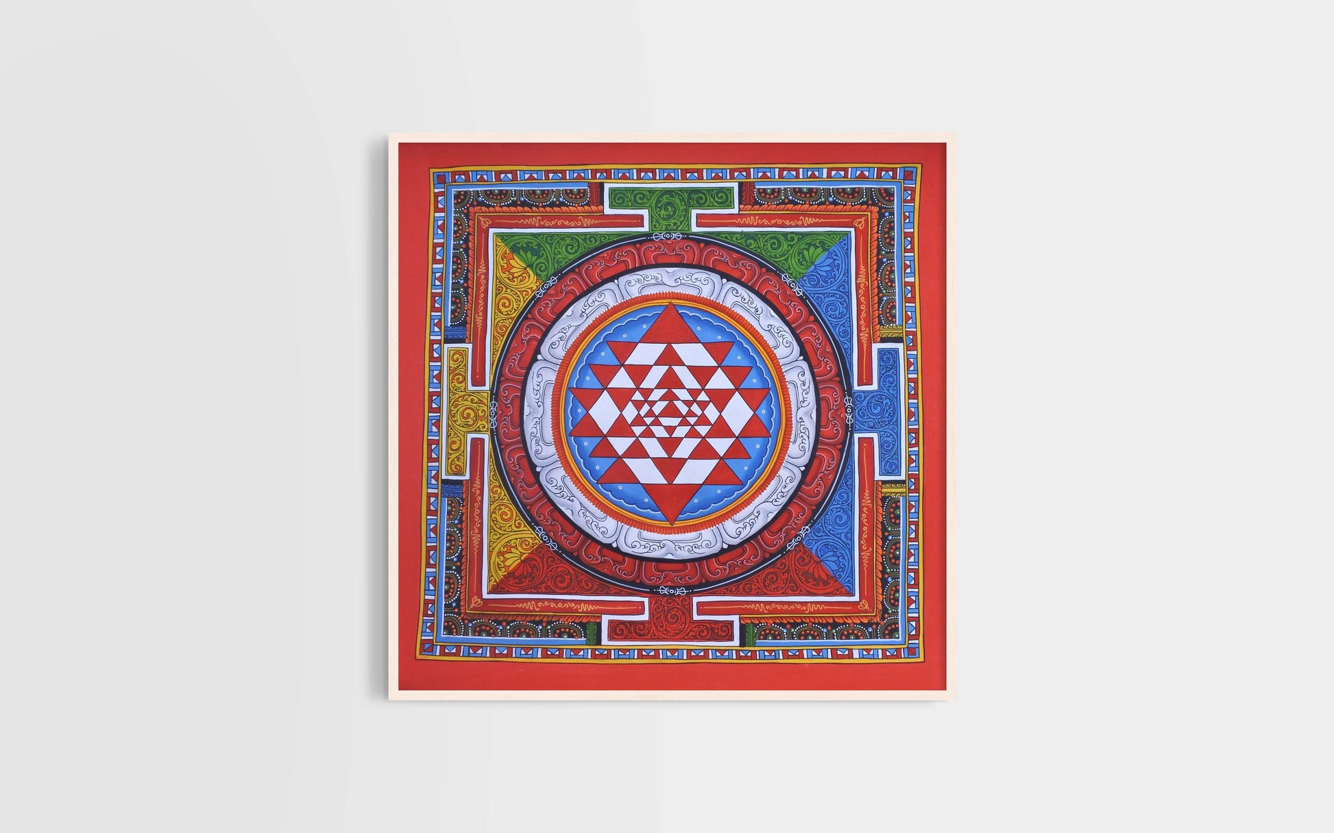 The Shri Yantra Mandala