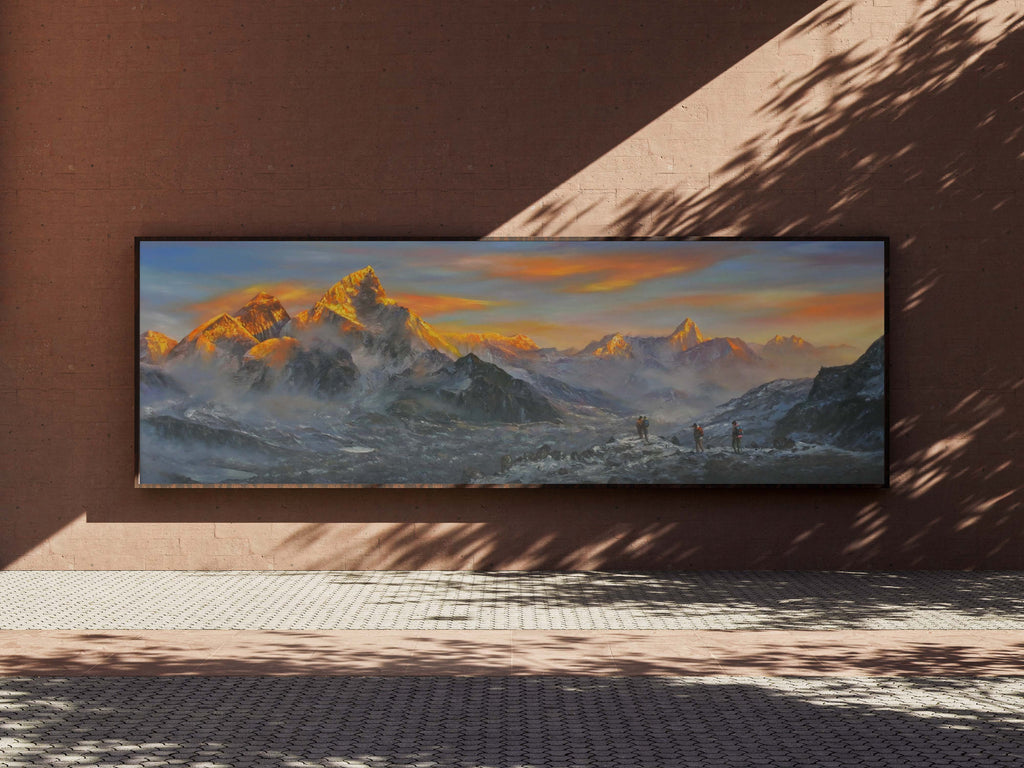 The Everest Range as seen from Kala Patthar