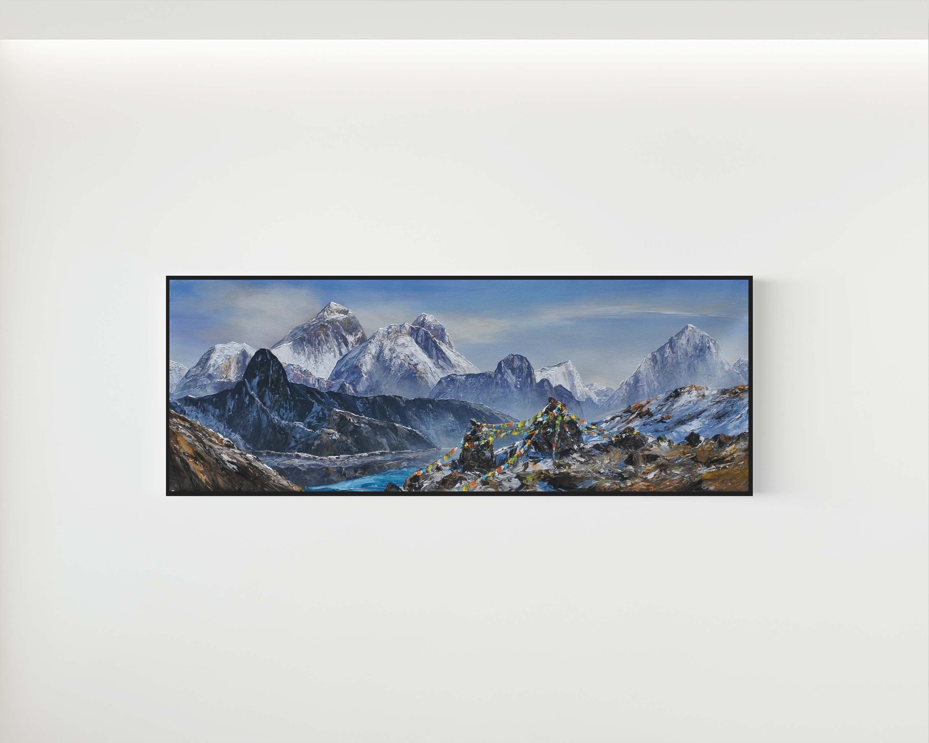 The Everest Mountain Range from Gokyo