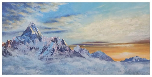 Mount Ama Dablam at Sunrise