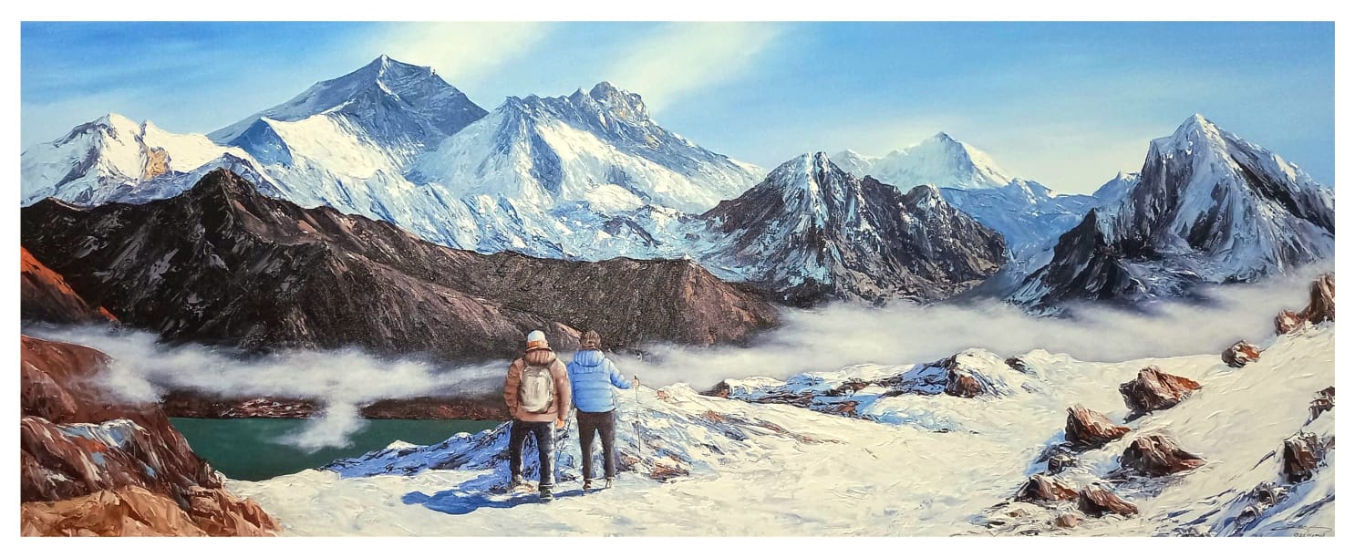 
Kathmandu painting
original watercolour
Nepal art
Nepali painting
original artwork from Nepal